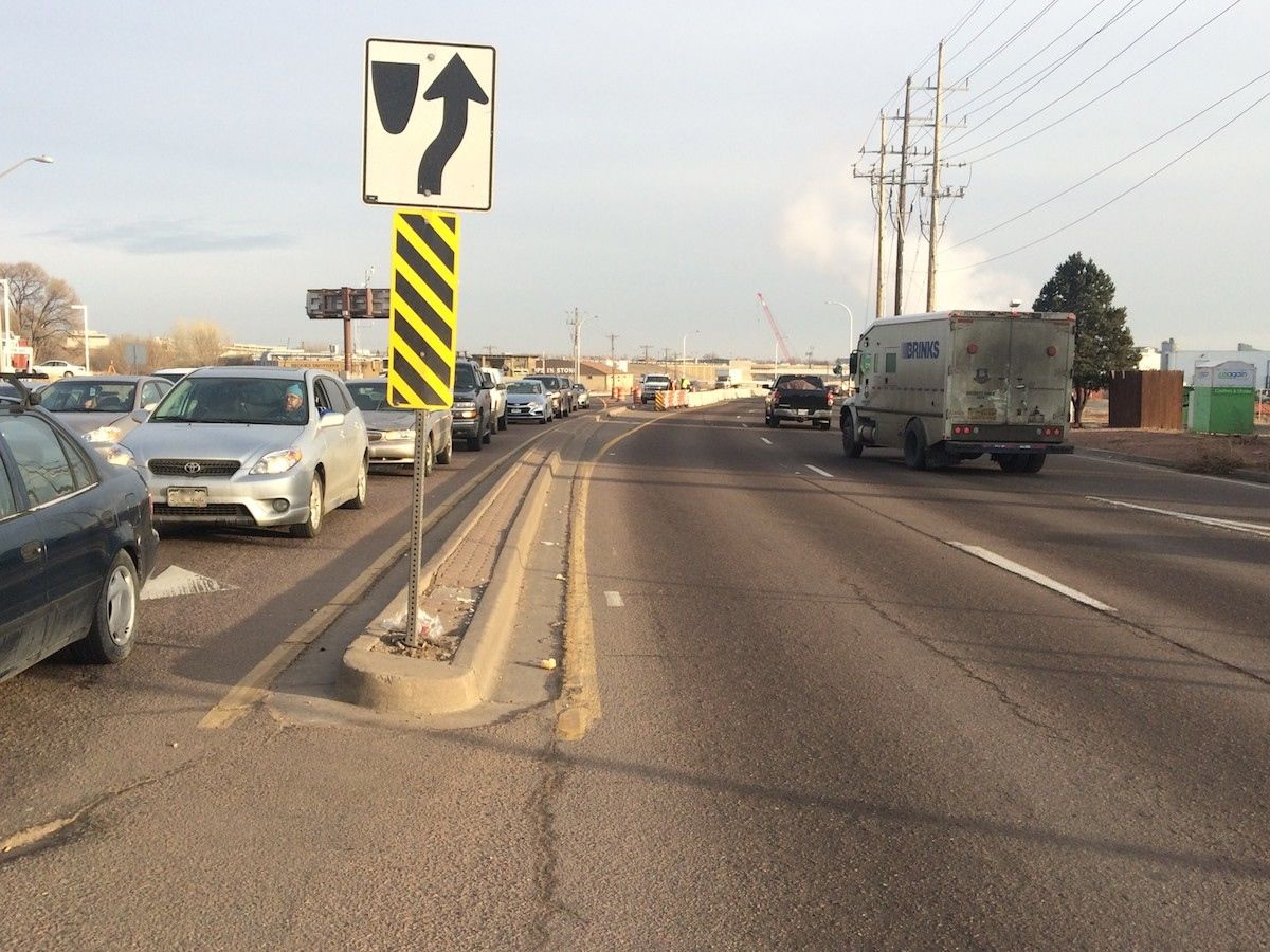 Medians like this one on Cimarron and 8th Street would be off limits if a proposed ordinance passes.