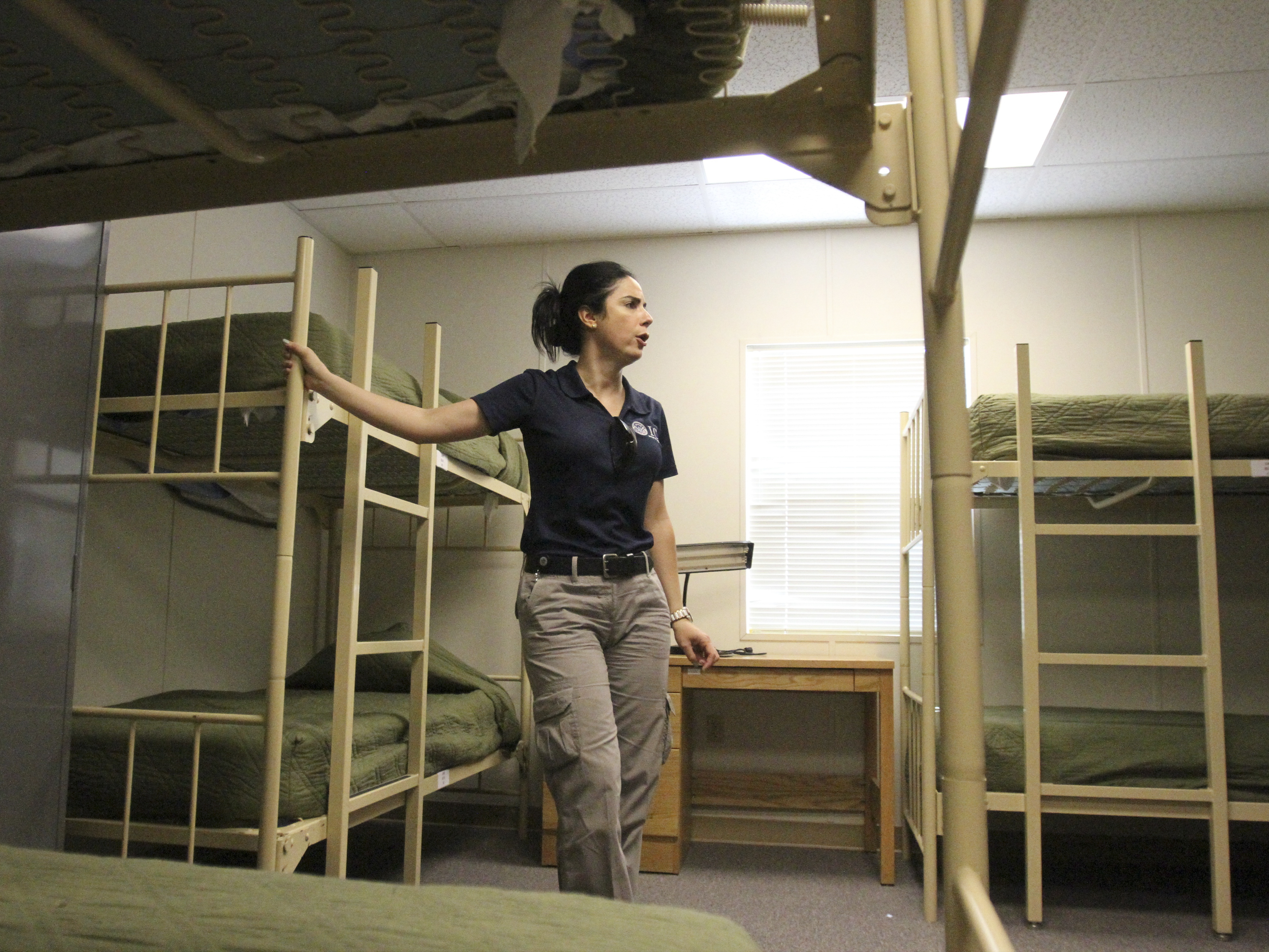 Photo: Dormitory for immigrant families in New Mexico