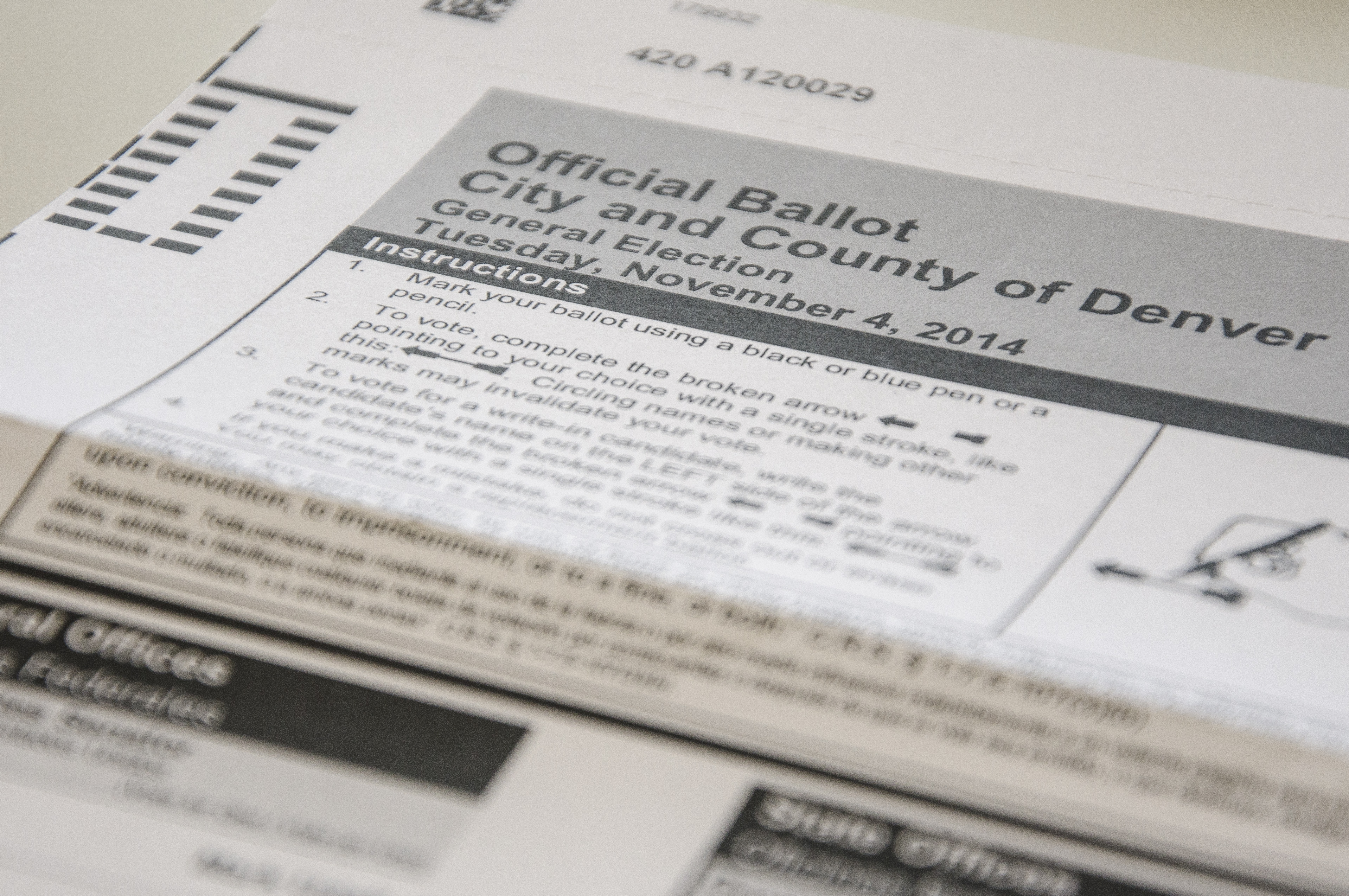 Photo: 2014 ballot