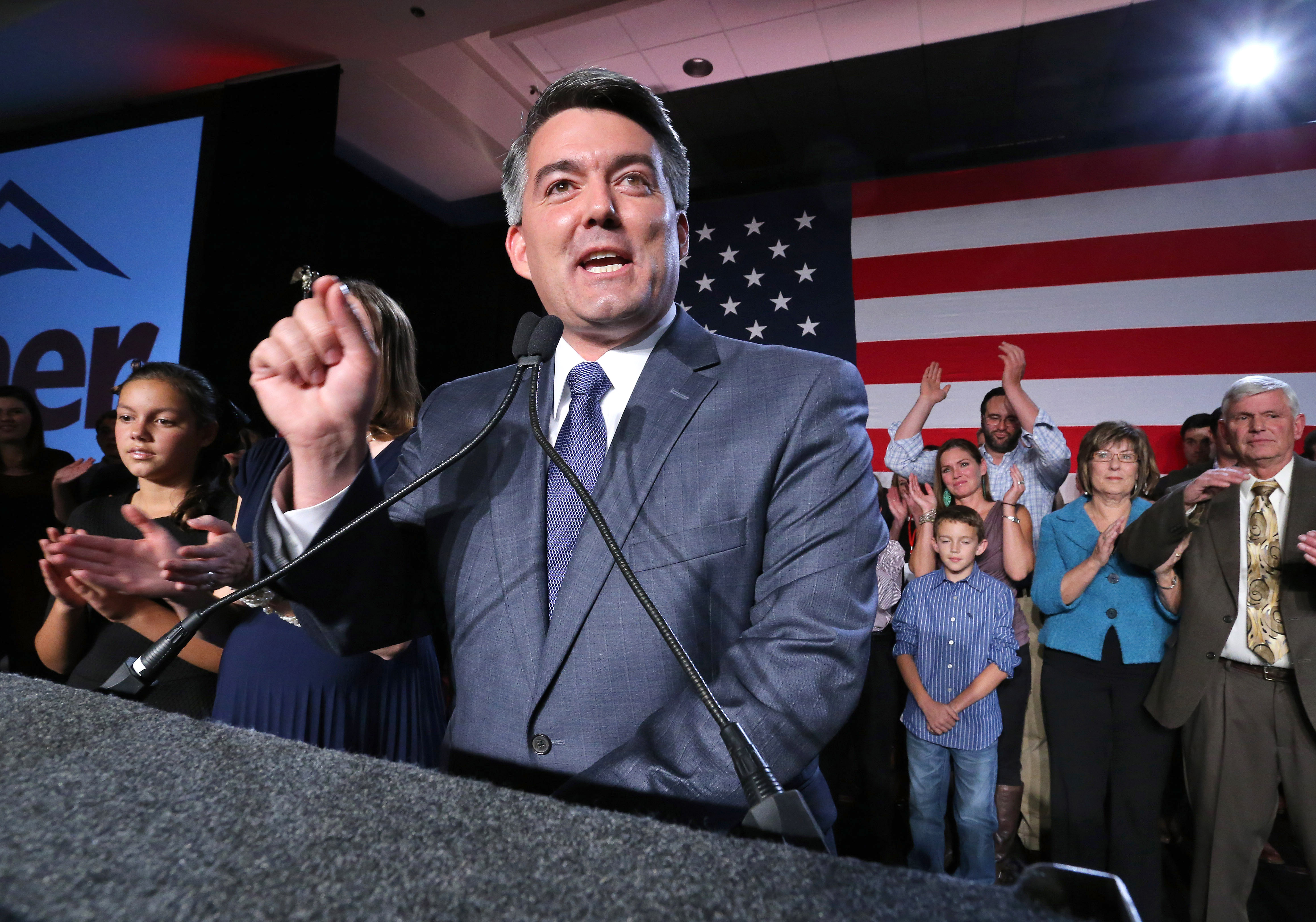 Photo: Cory Gardner wins Senate race 2 (AP Photo)