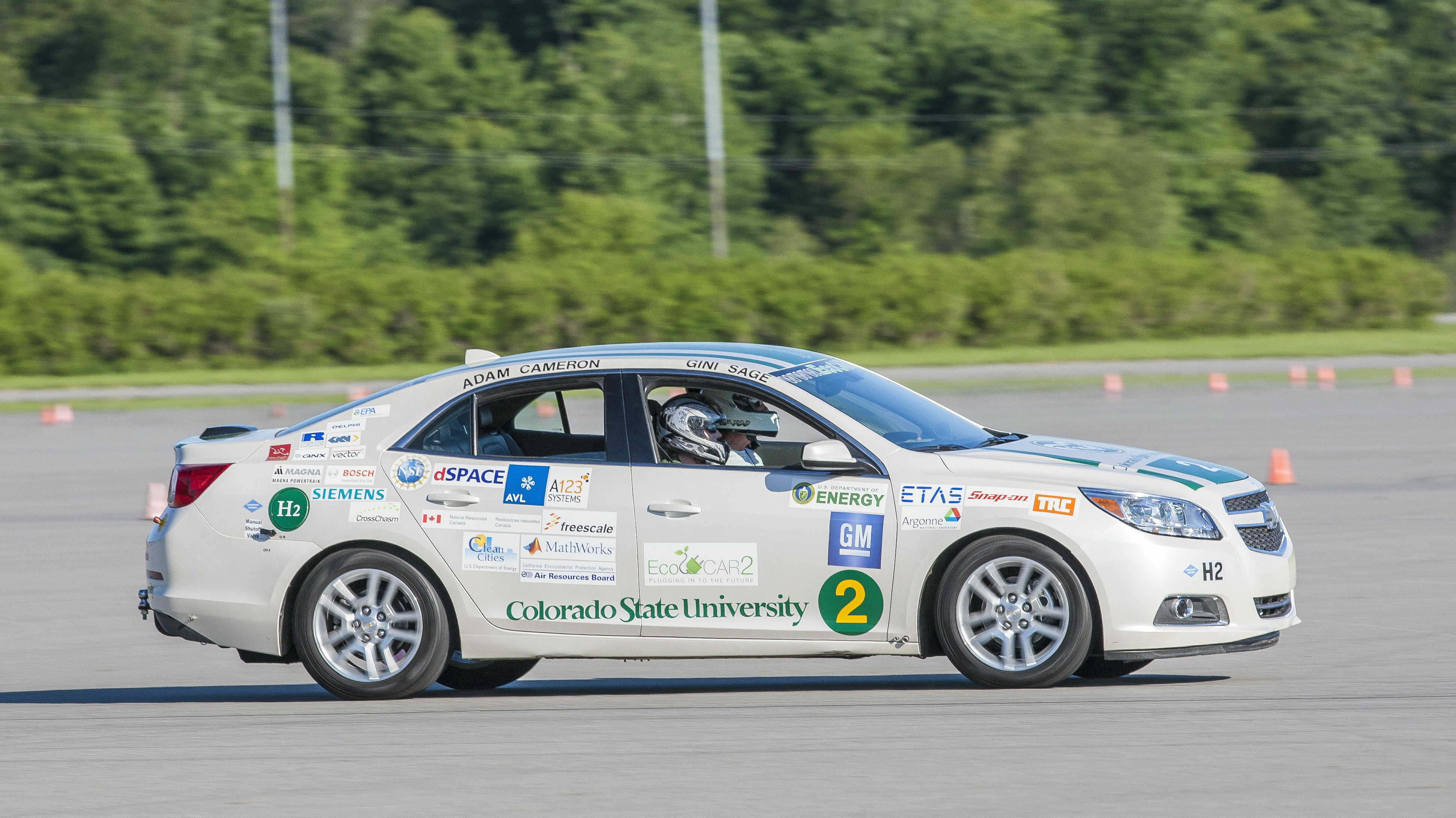 Photo: Colorado State University Eco Car competition