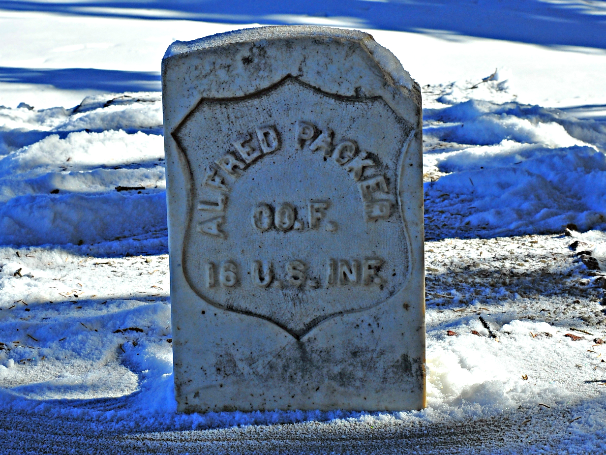 Photo: Alfred Packer Tombstone