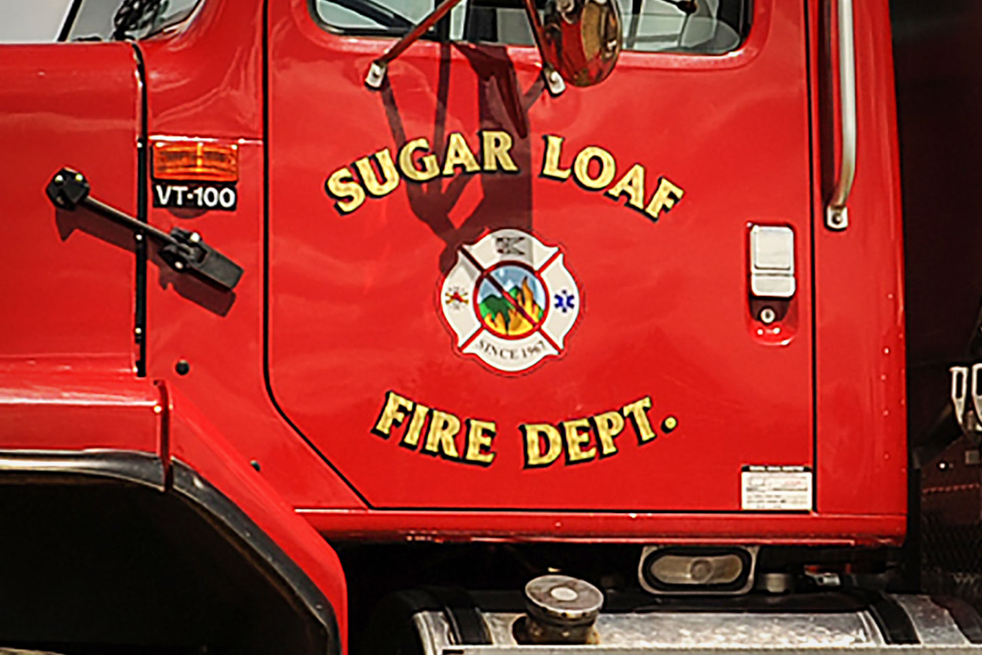 Photo: Sugar Loaf Fire District | Truck Logo - Courtesy