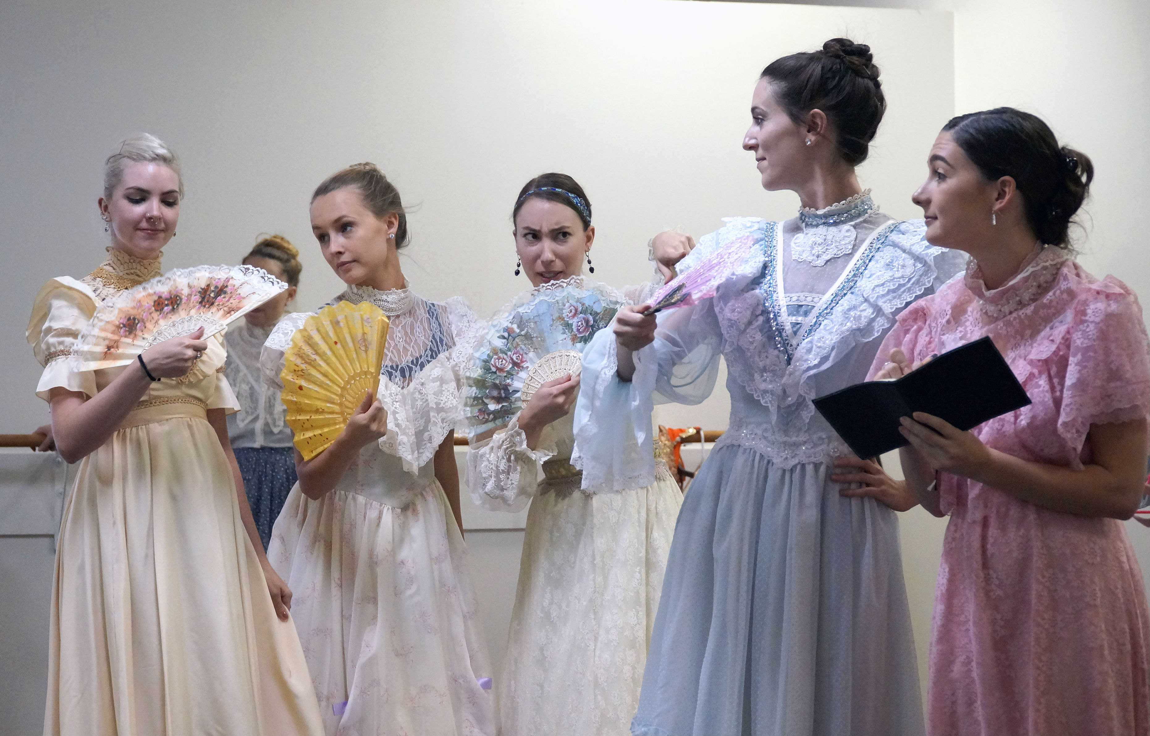 Photo: Dancers of Ballet Ariel rehearse “Tale of Molly Brown” on Sept. 25, 2018