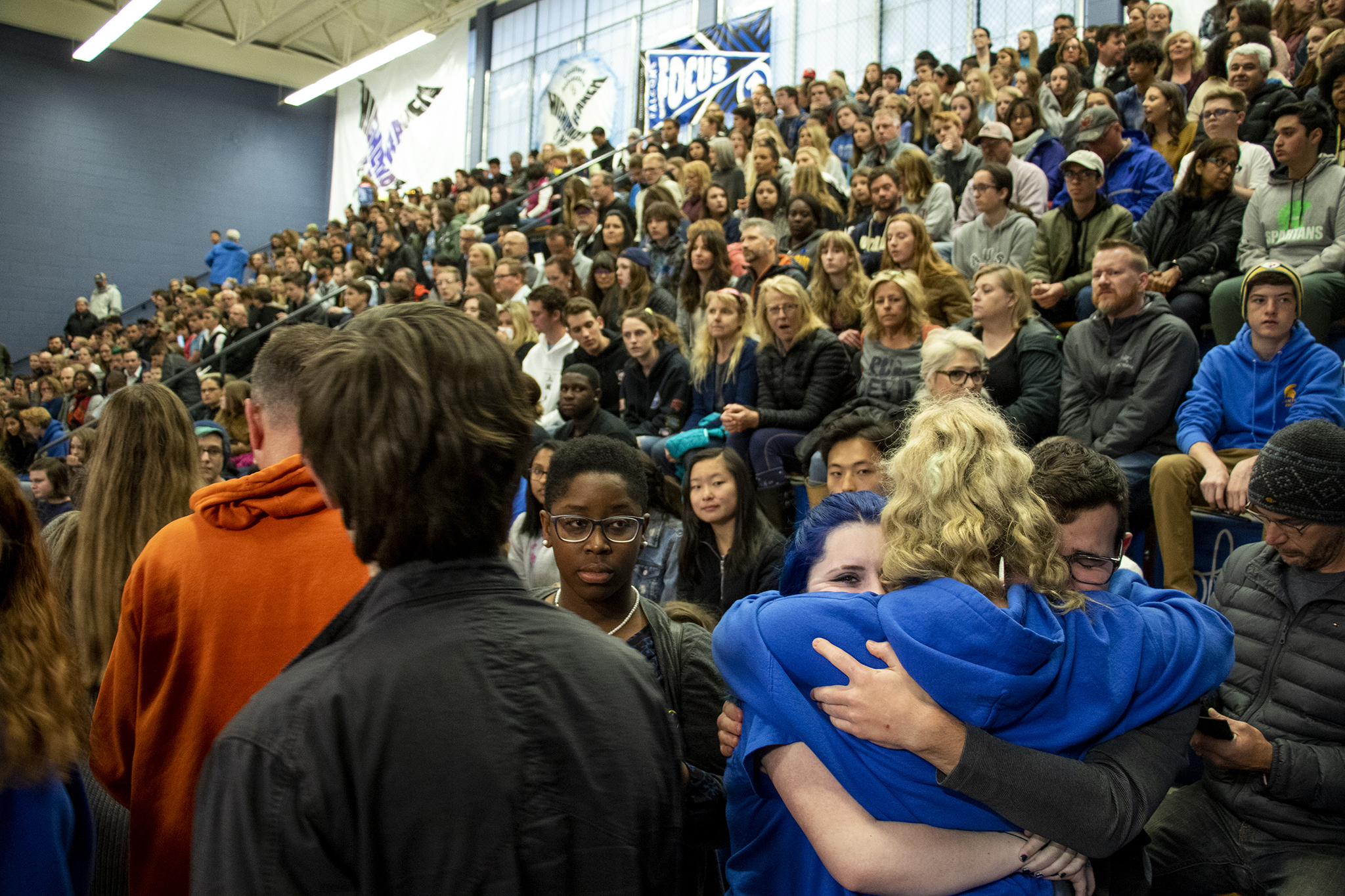 Photo: STEM School Highlands Ranch shooting vigil