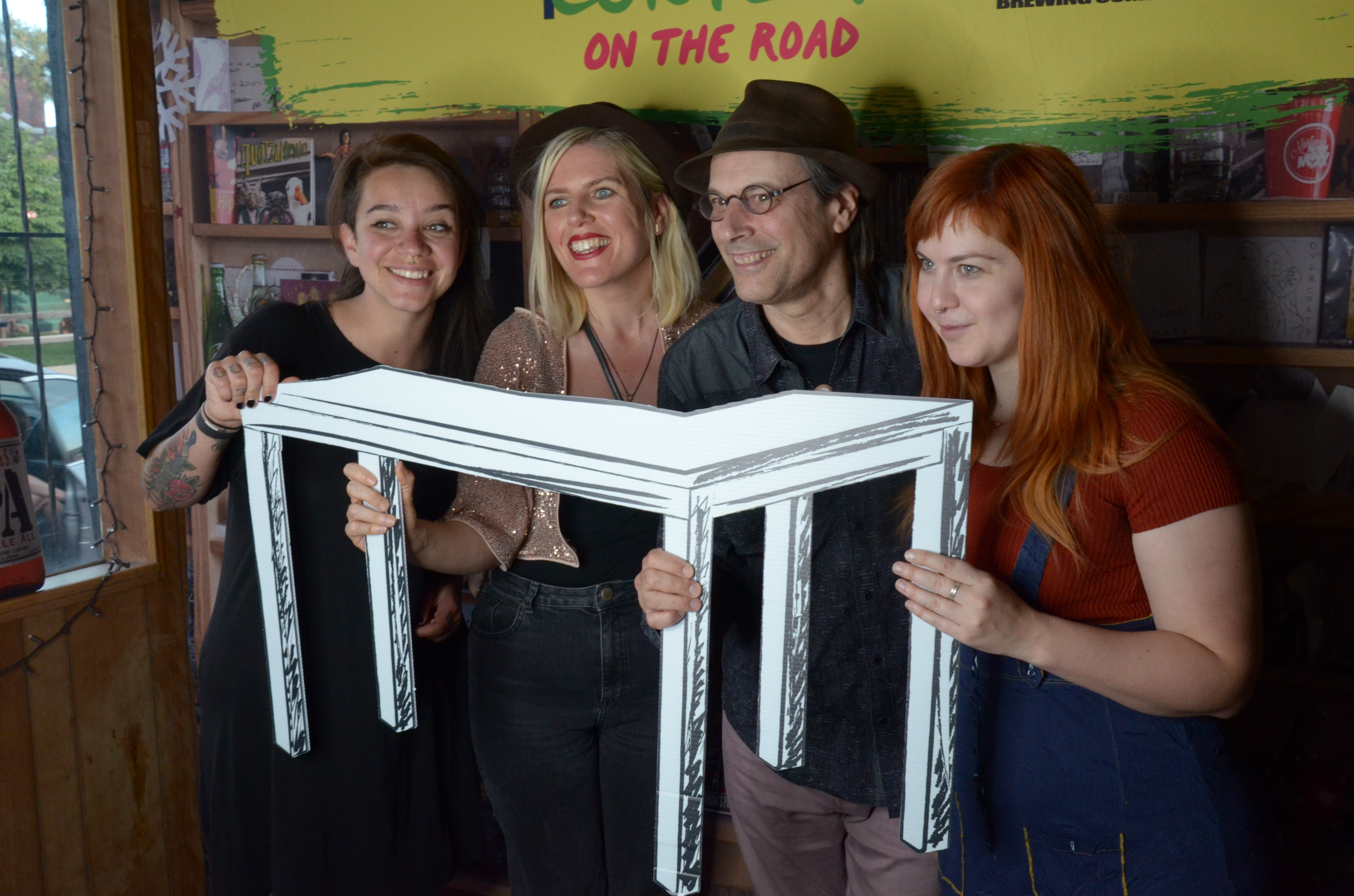 Photo: CPR&#039;s OpenAir hosts with Bob Boilen at Tiny Desk concert