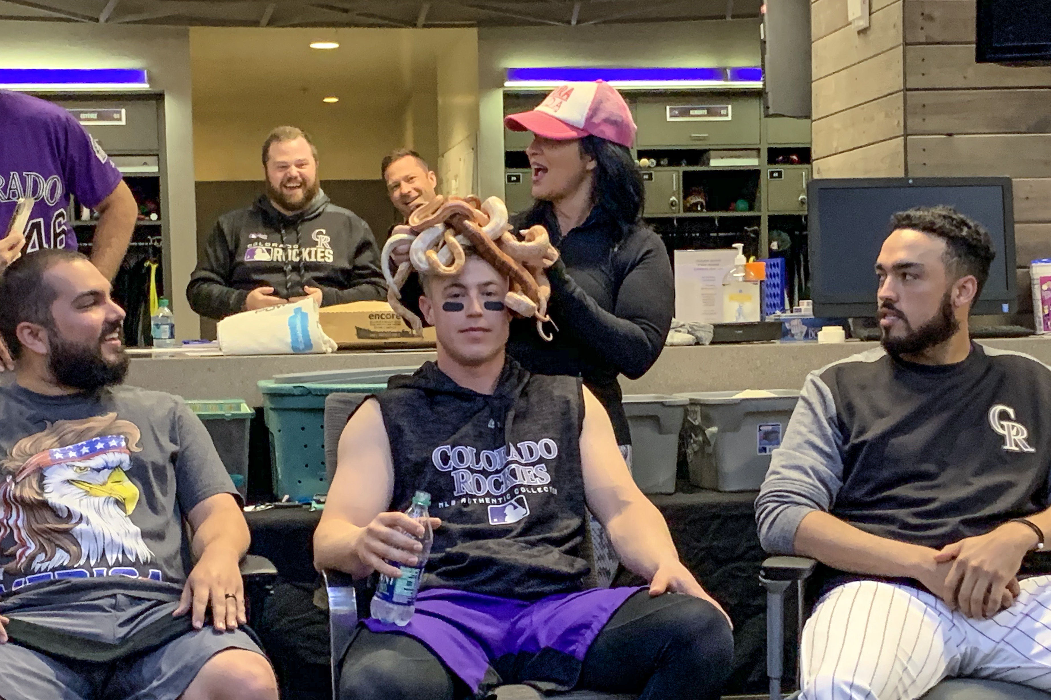 Photo: Rockies 2019 Spring Training Shenanigans 1 | Serven And Snakes - Courtesy