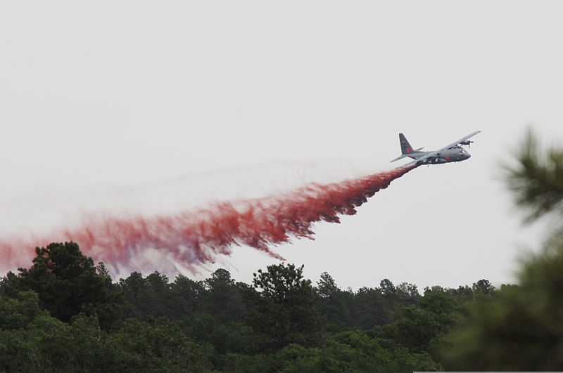 Photo: C-130 fire fighting aircraft