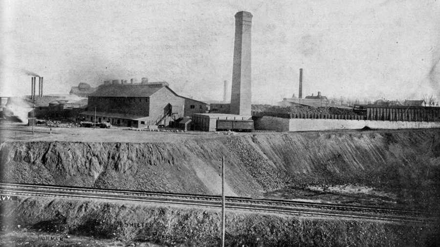 Photo: Old Bojon Town Colorado Smelter