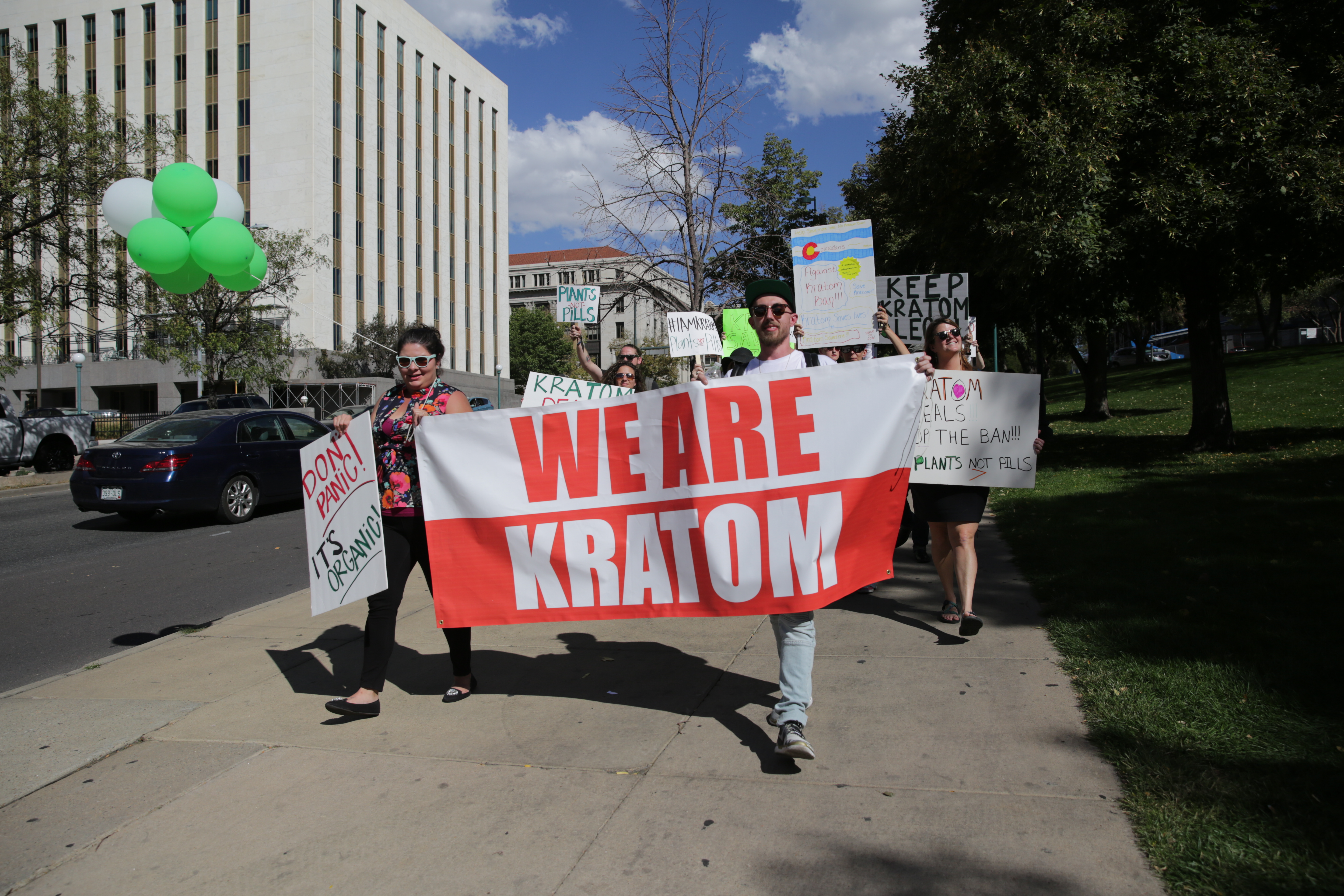 Photo: Kratom march