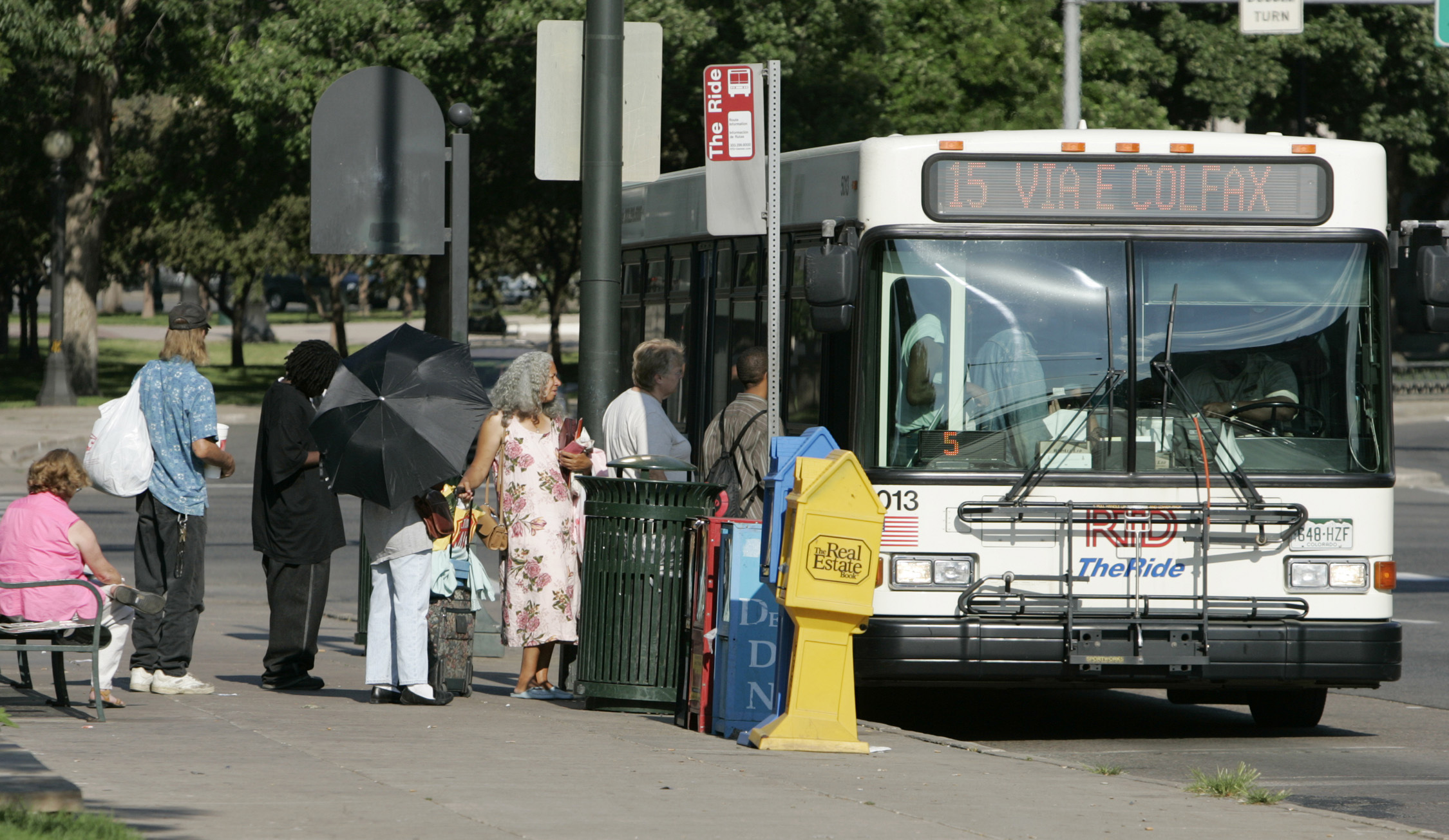 Photo: East Colfax RTD bus