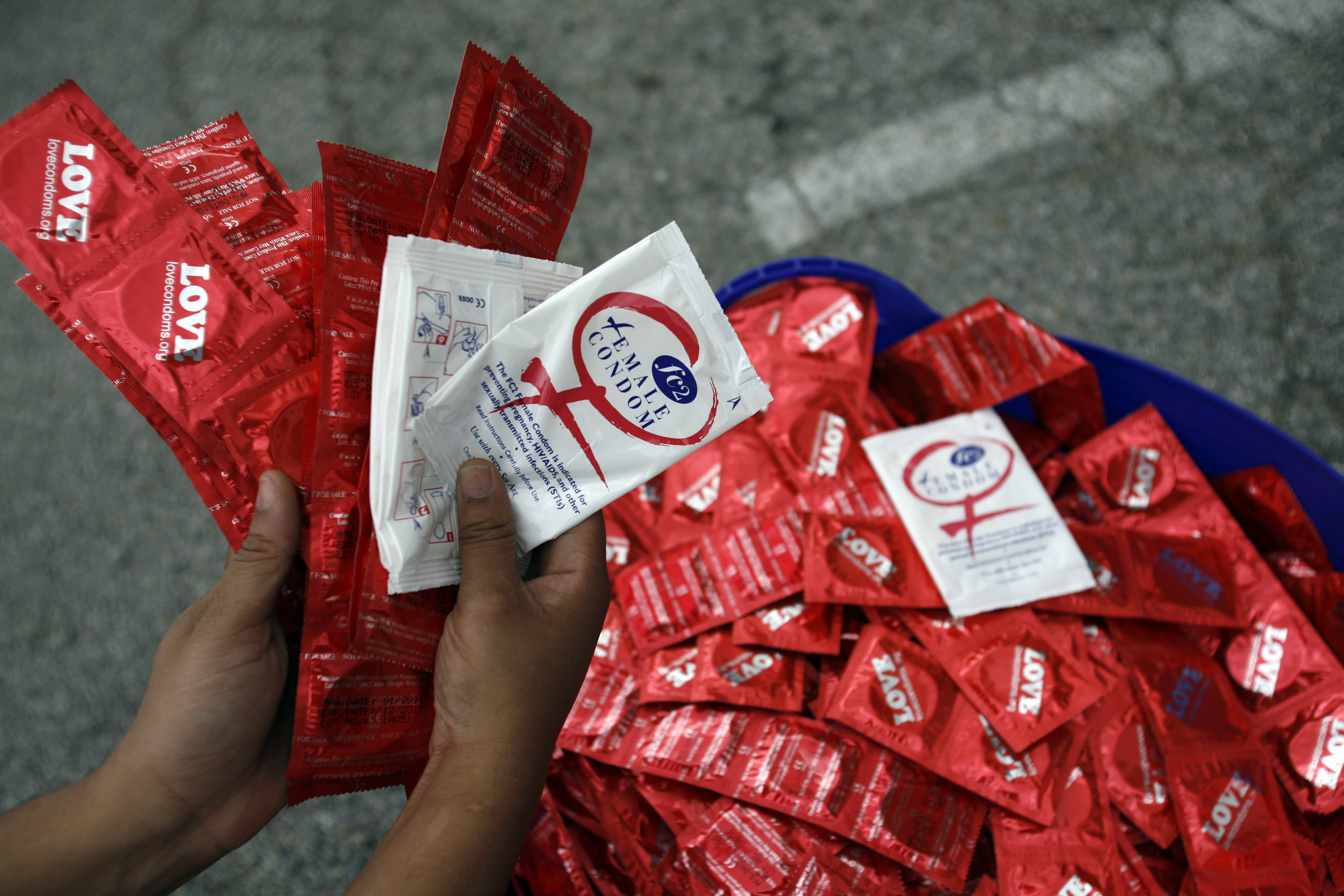 Photo: condoms | AP