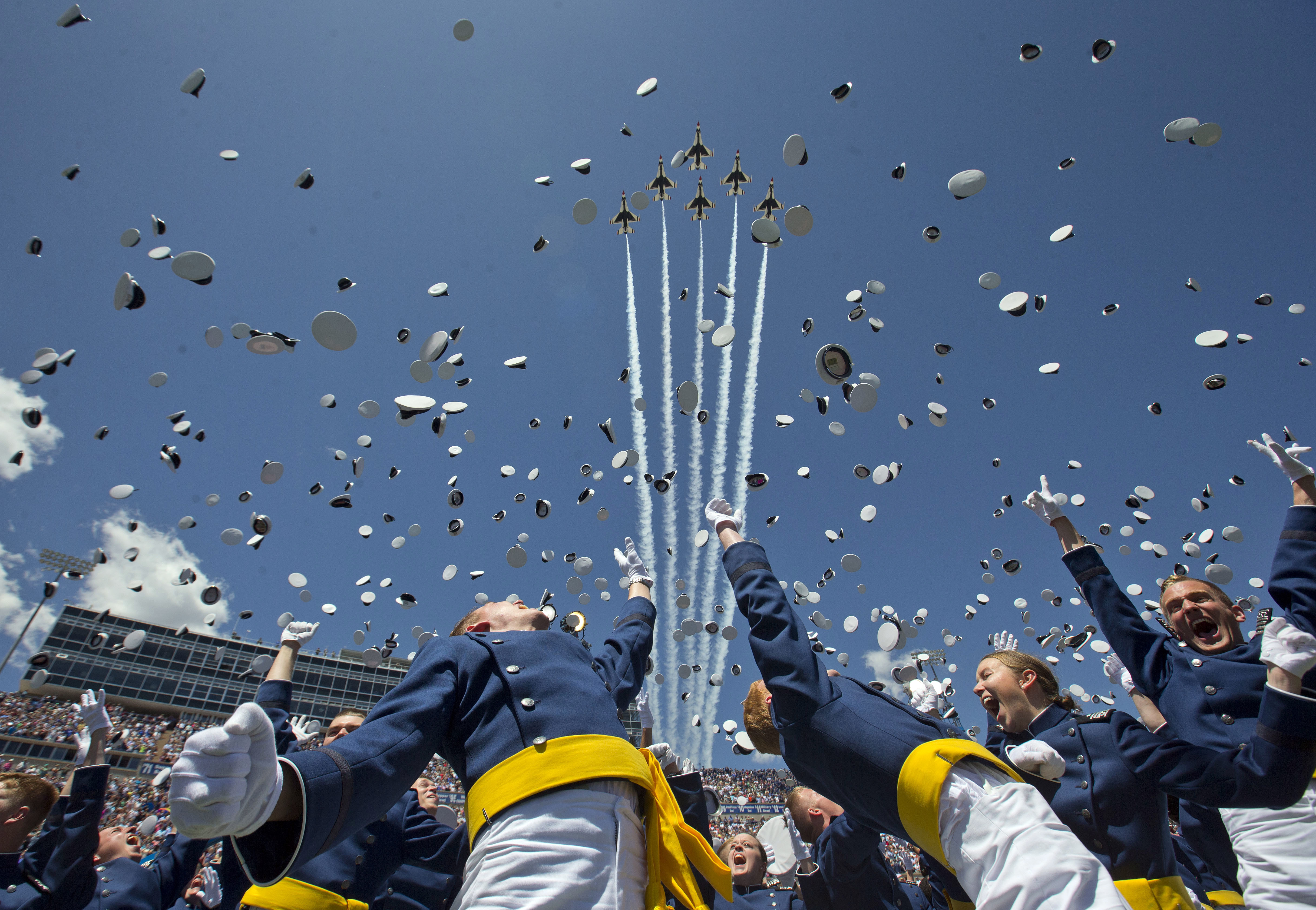 Photo: Air Force Academy Flyover