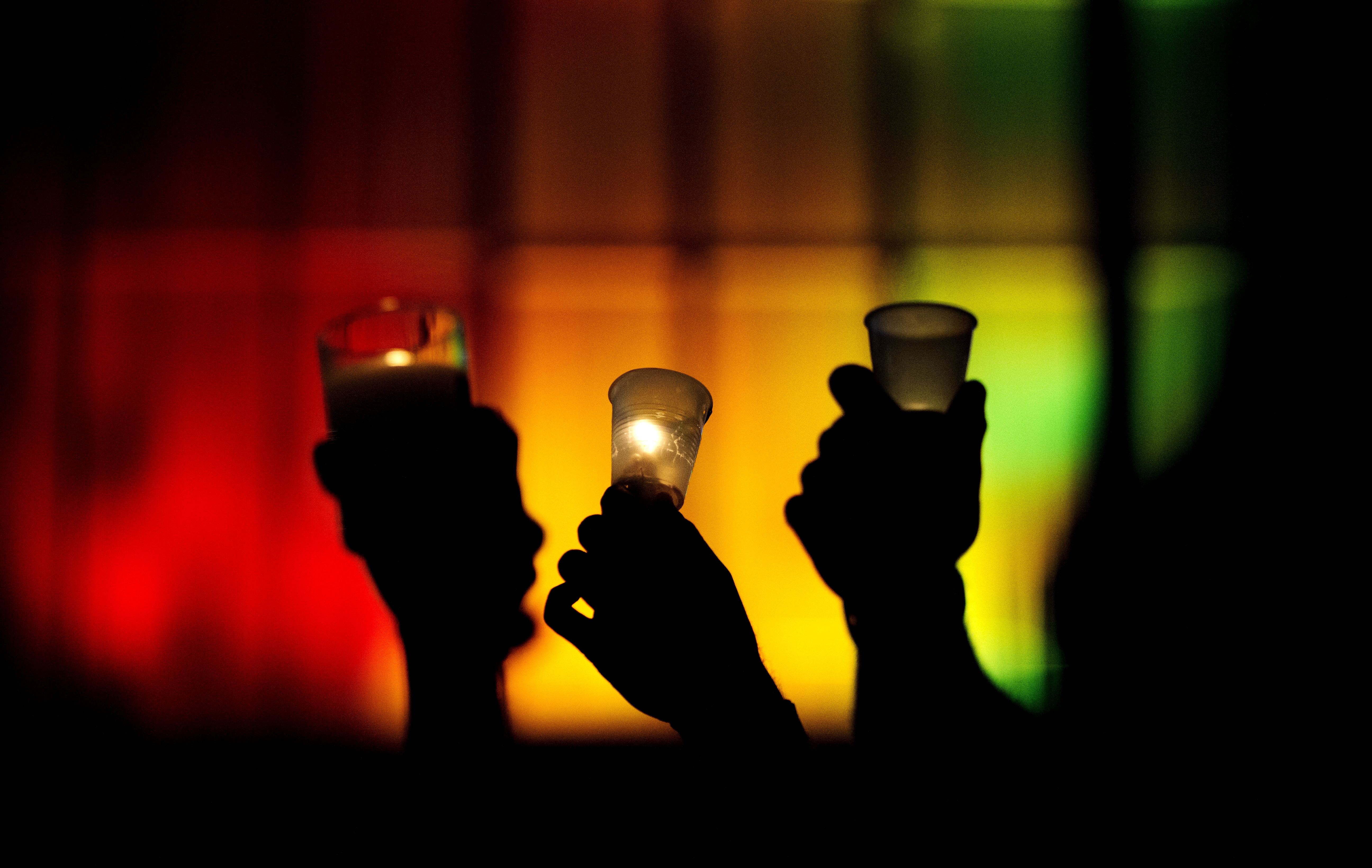 Photo: Orlando Shooting Vigil Candles