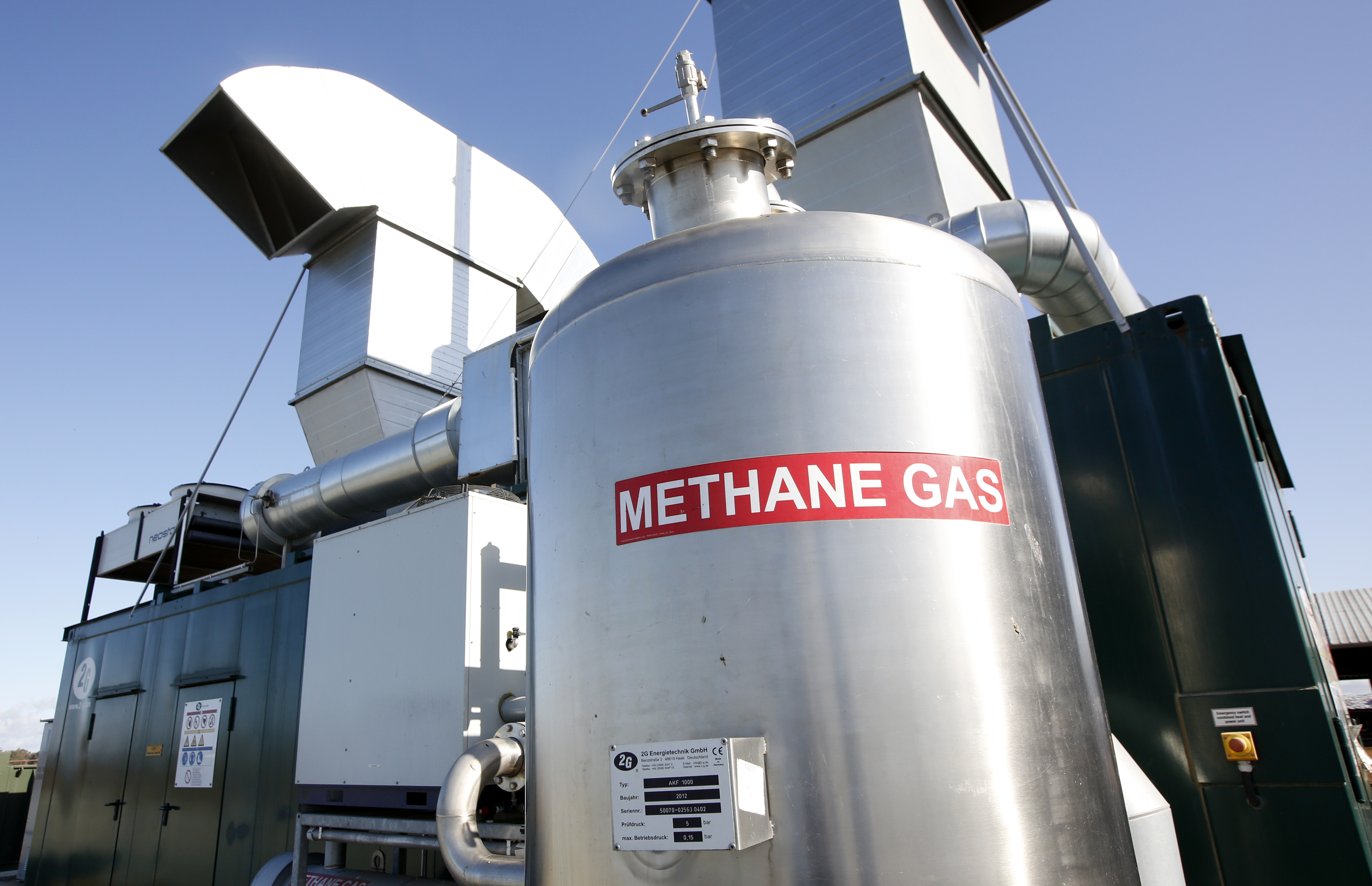 Photo: Methane Plant (AP)