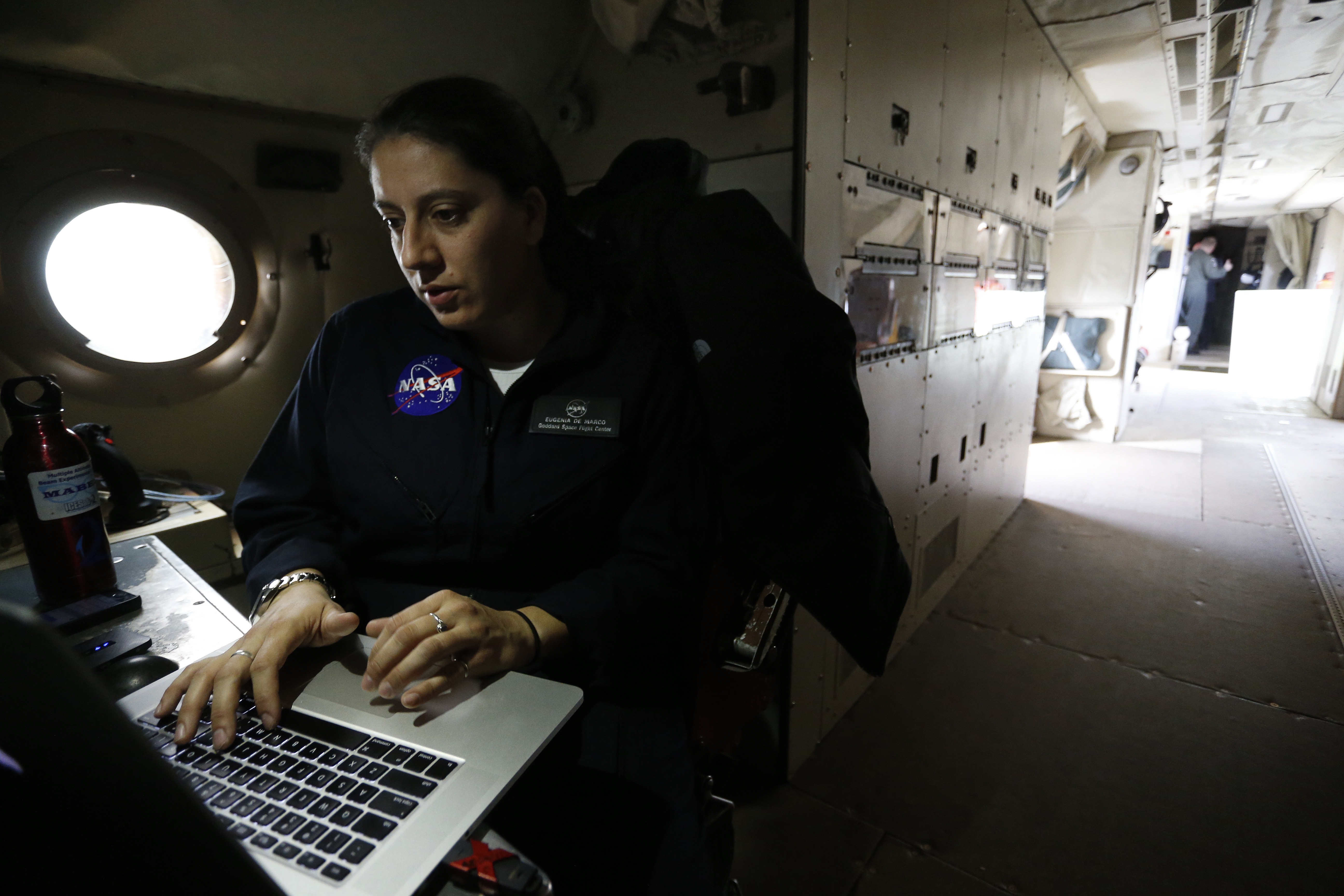 Photo: NASA employee in Colorado Springs (AP Photo)