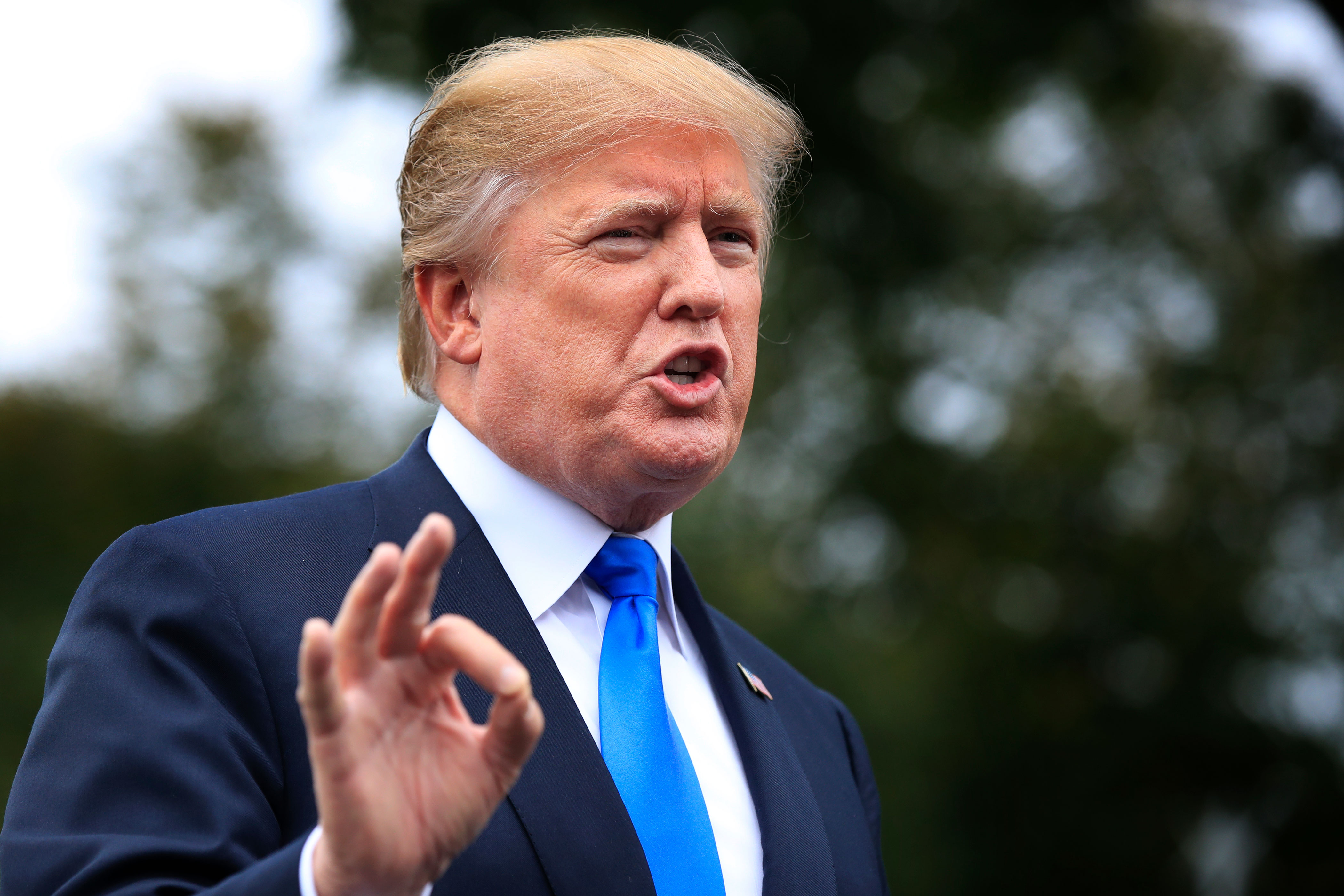 Photo: President Donald Trump | White House South Lawn - AP