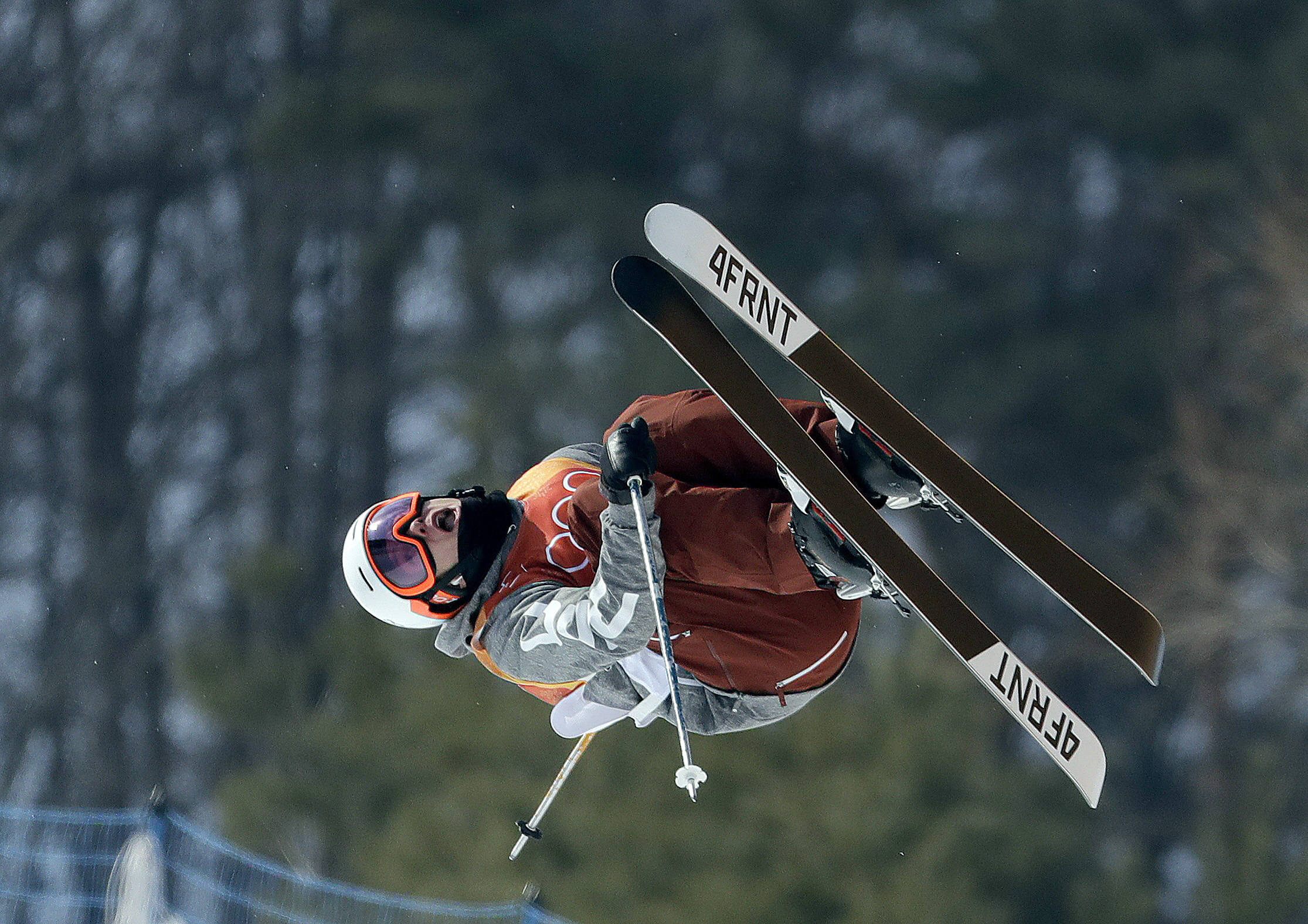 Photo:Alex Ferreira Halfpipe 2018 Winter Olympics (AP)