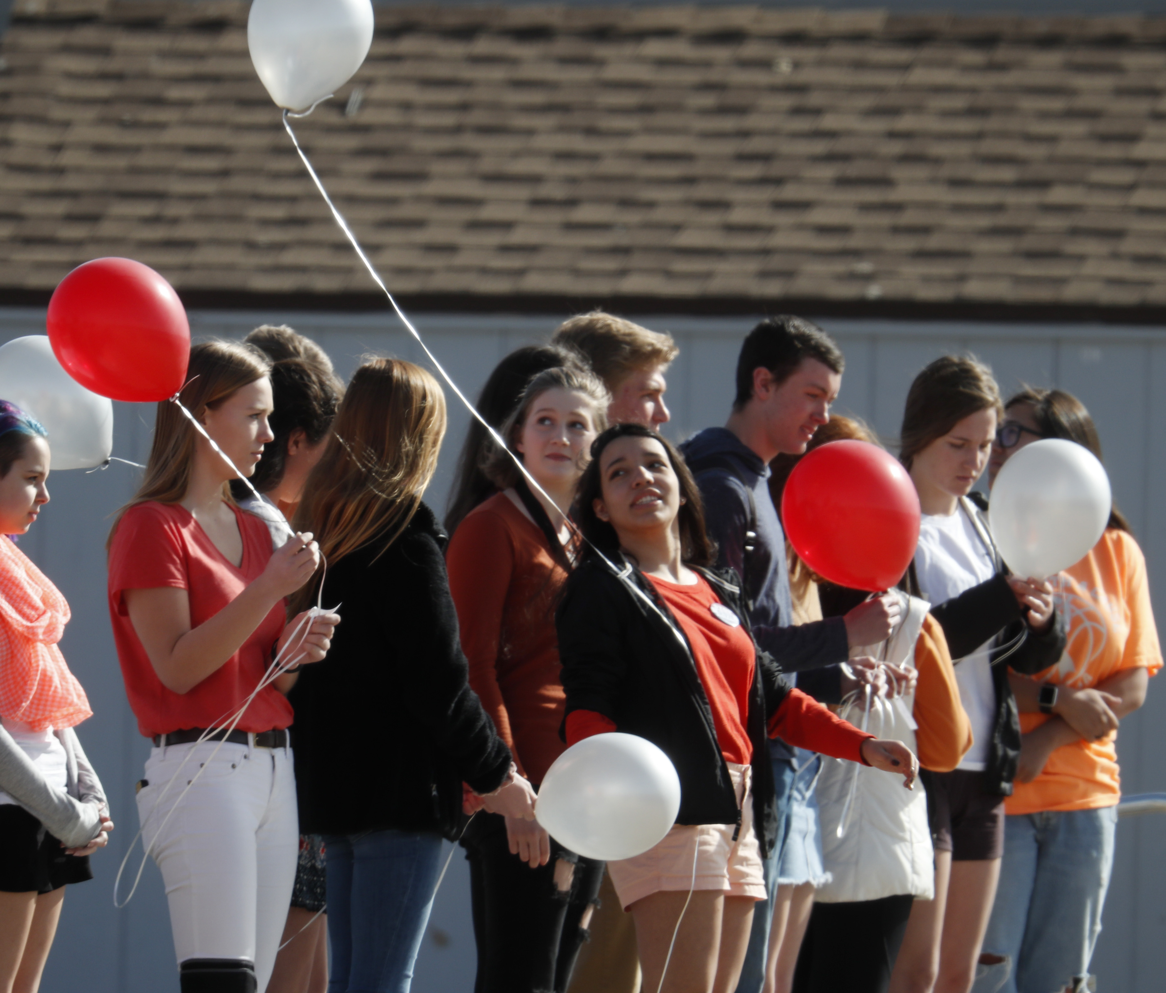 Photo: National Student Walkout 11 | Columbine balloons