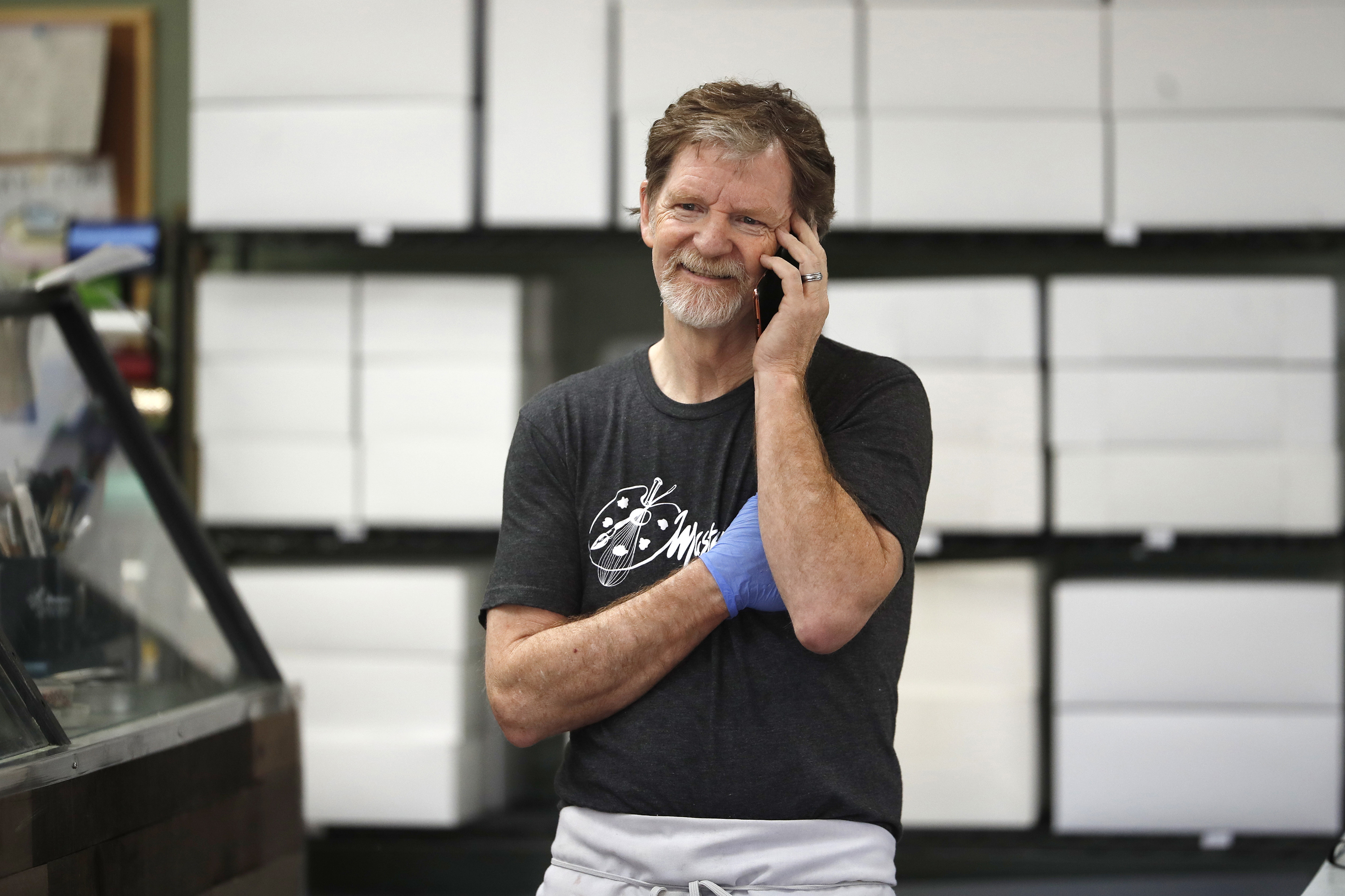 Photo: Masterpiece Jack Phillips On Phone AP (6-4-18)