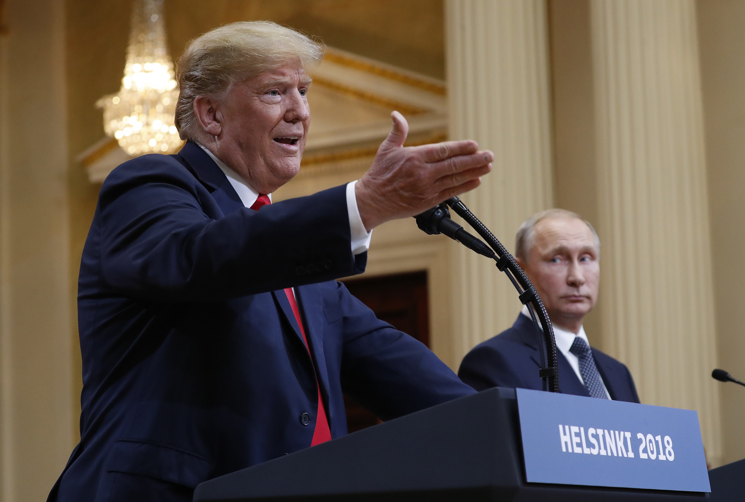 Photo: Trump Putin Helsinki Summit (AP)