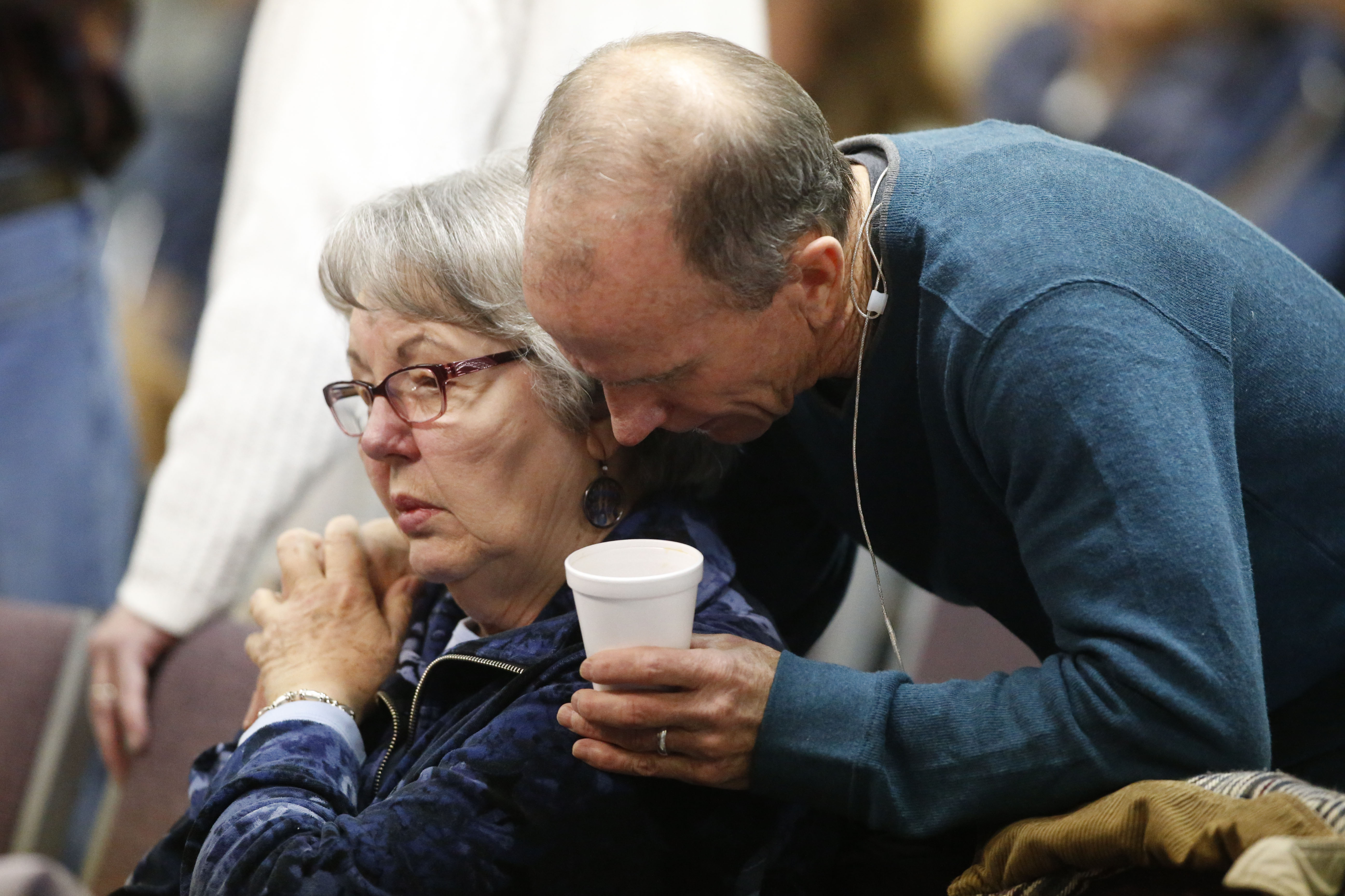 Photo: Church service after Planned Parenthood shooting (AP Photo)