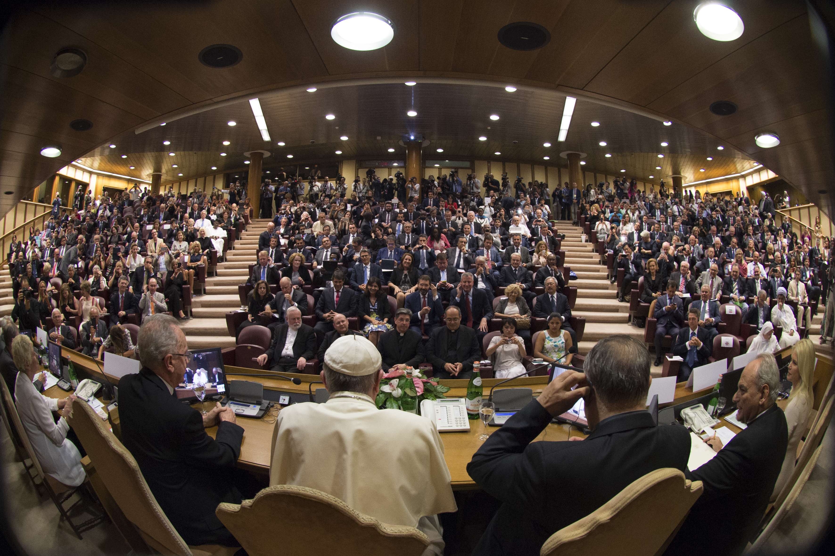 Photo: Pope Leads Climate Change Gathering