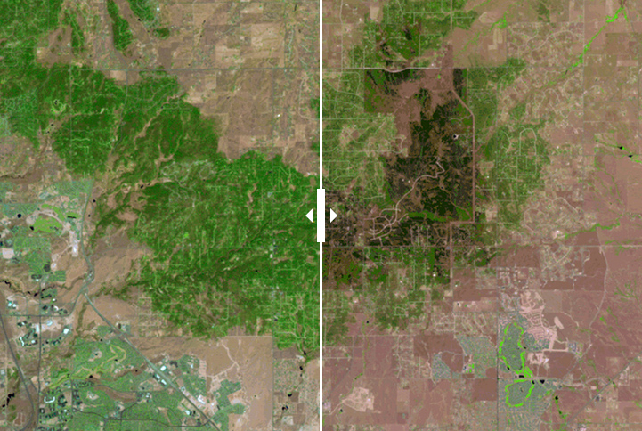 Before-After fire photo feature image