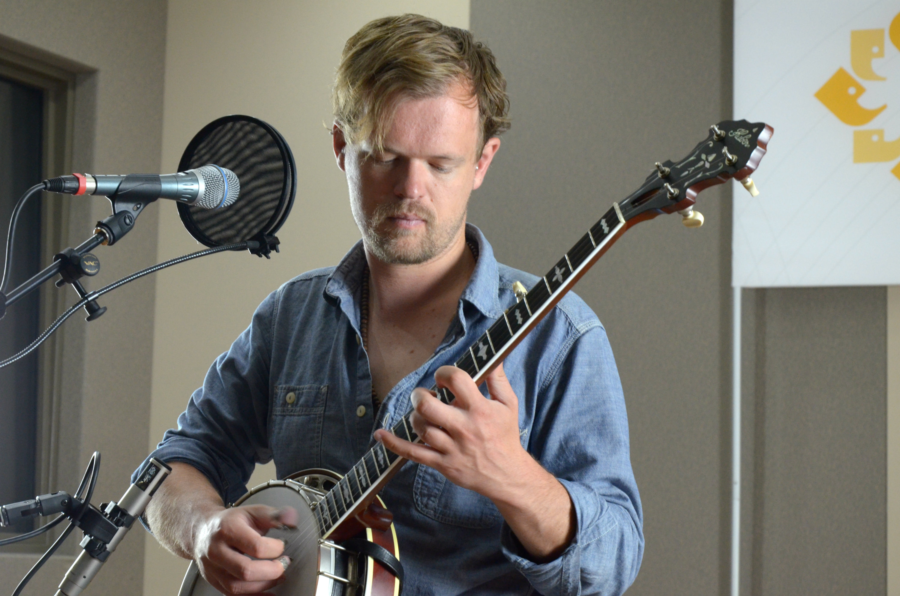 Photo: Kyle James Hauser in the CPR Performance Studio