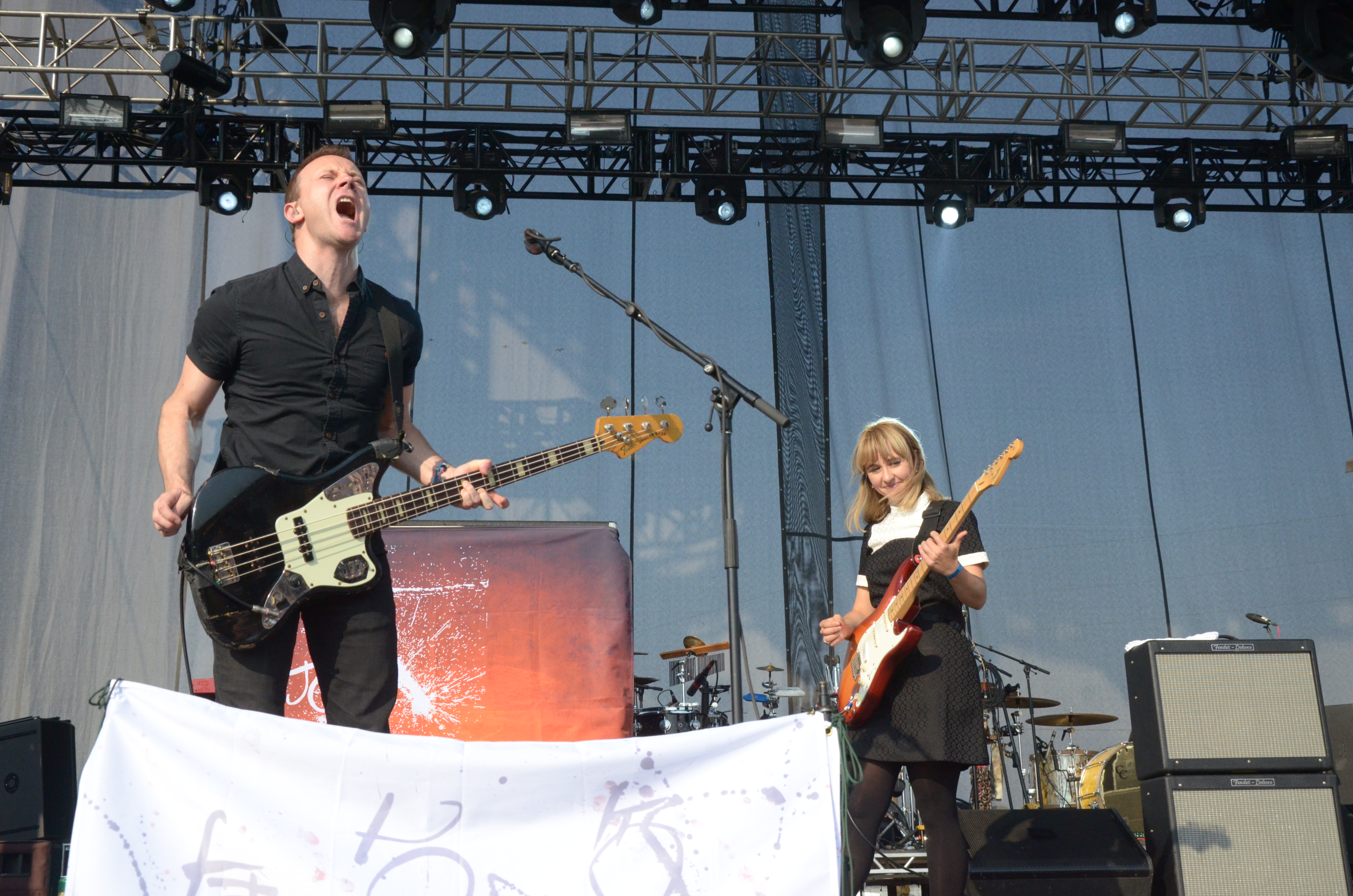 Photo: The Joy Formidable at Riot Fest 2015 2