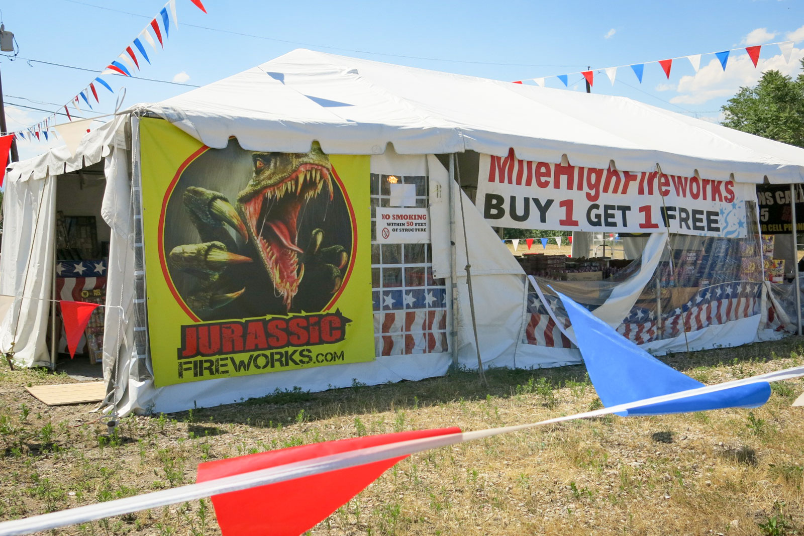 Photo: Fireworks Stand Adams County | Jurrassic Fireworks - GHood