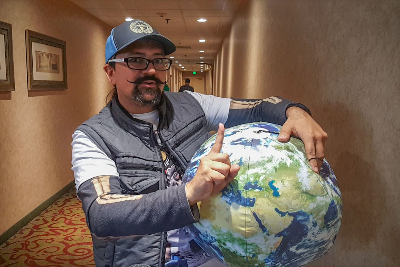 flat earth convention