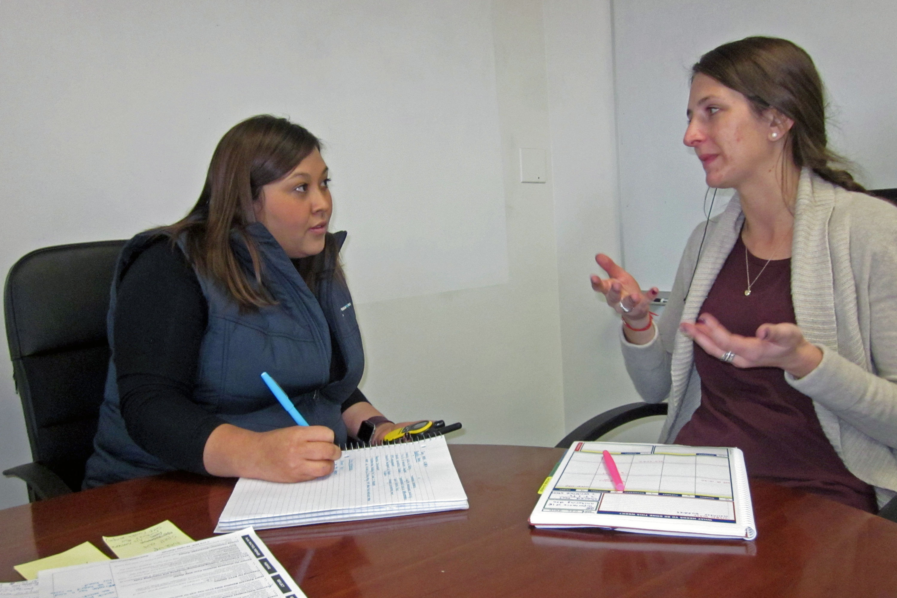 Photo: Teaching w/ an earpiece 2 | pre-conference coaching session - JBrundin