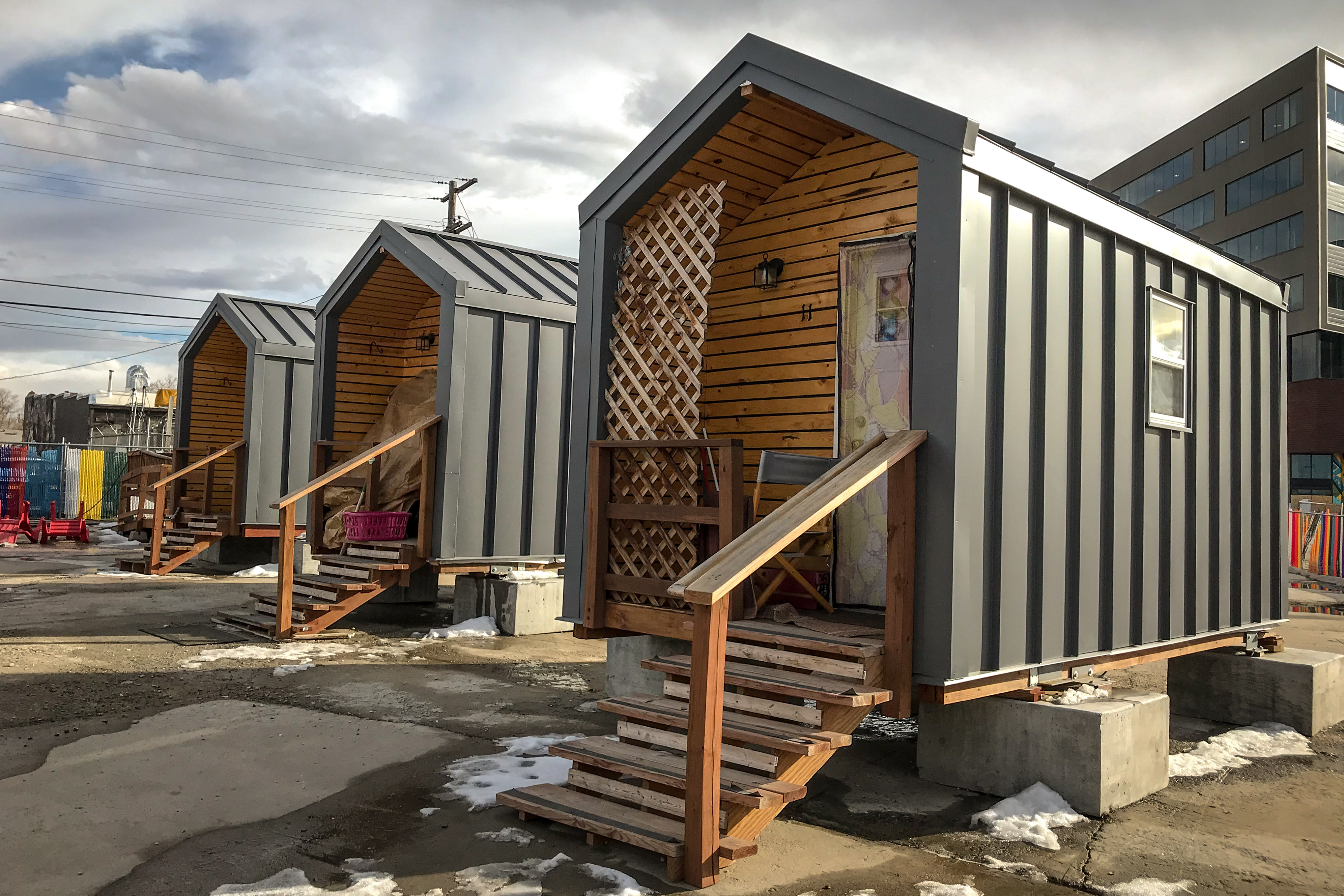 While Denver’s Tiny Homes For The Homeless Help, They May Not Be A City