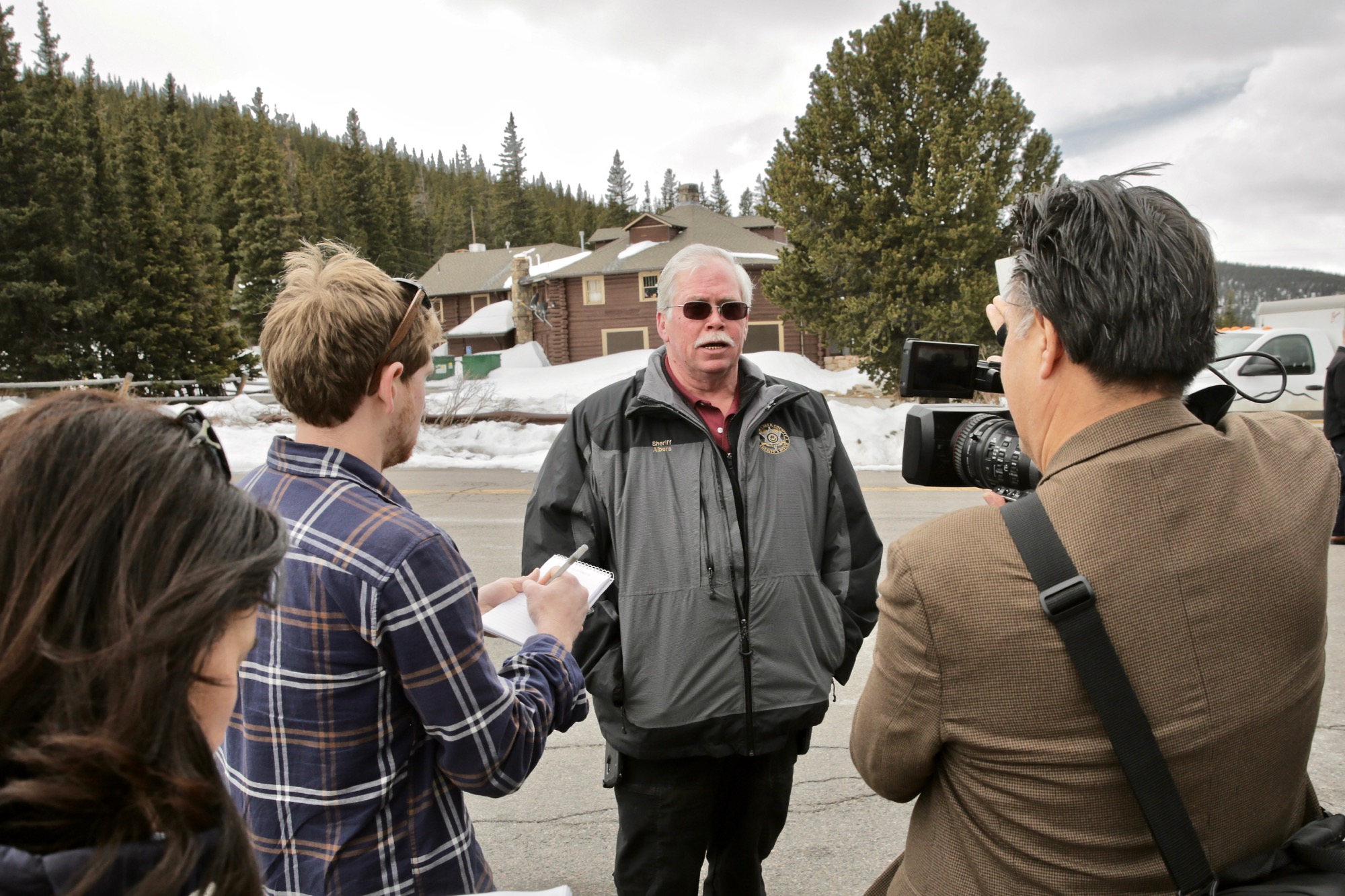 Photo: Sol Pais Manhunt 1 | Clear Creek Sheriff Rick Albers 1 - HVD