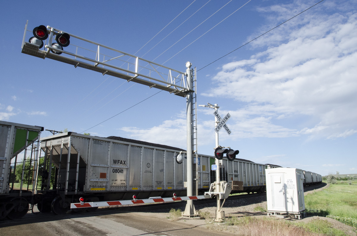 Photo: Craig coal 3 | Coal train at intersection