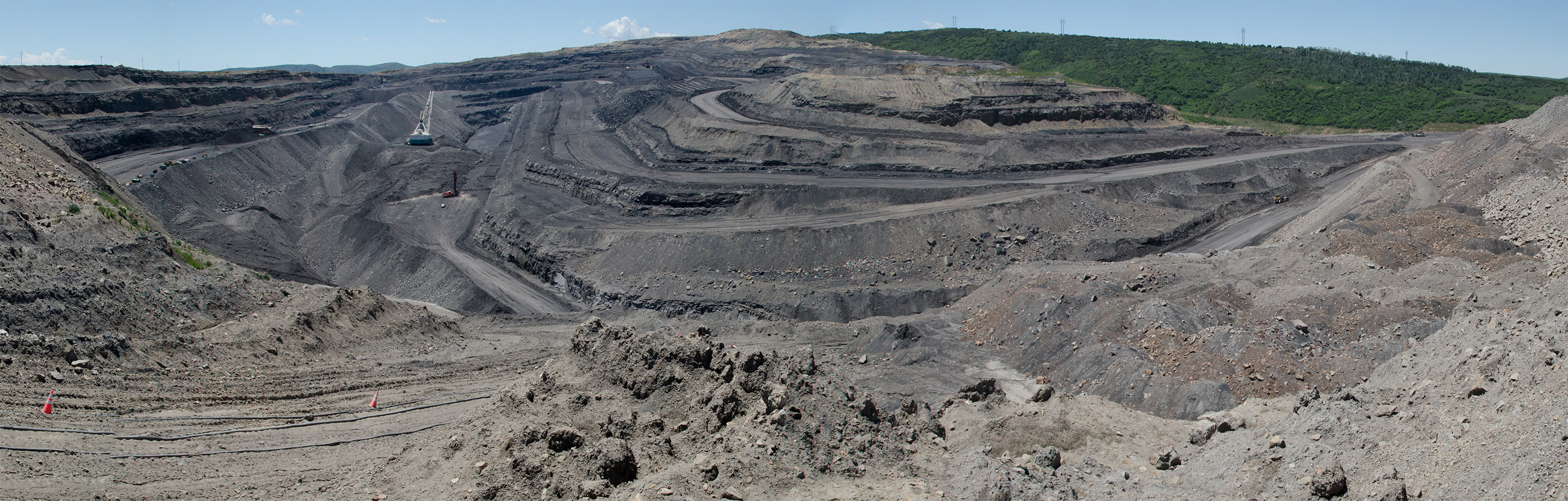 Photo: Craig coal 20 | Active pit wide