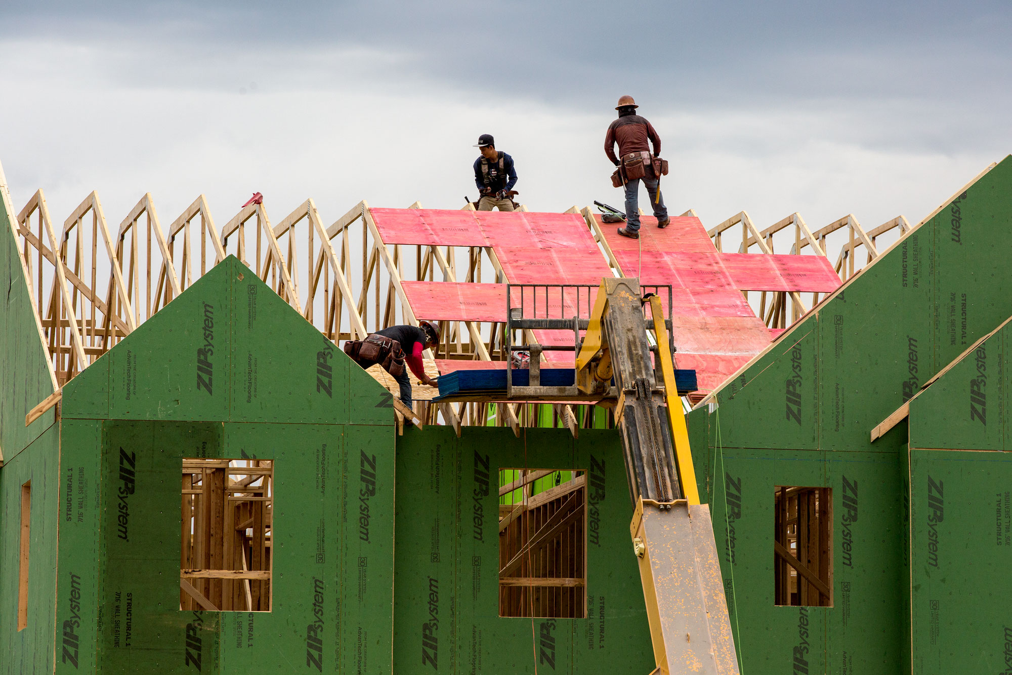 Photo: Home Construction In Stapleton Denver 1
