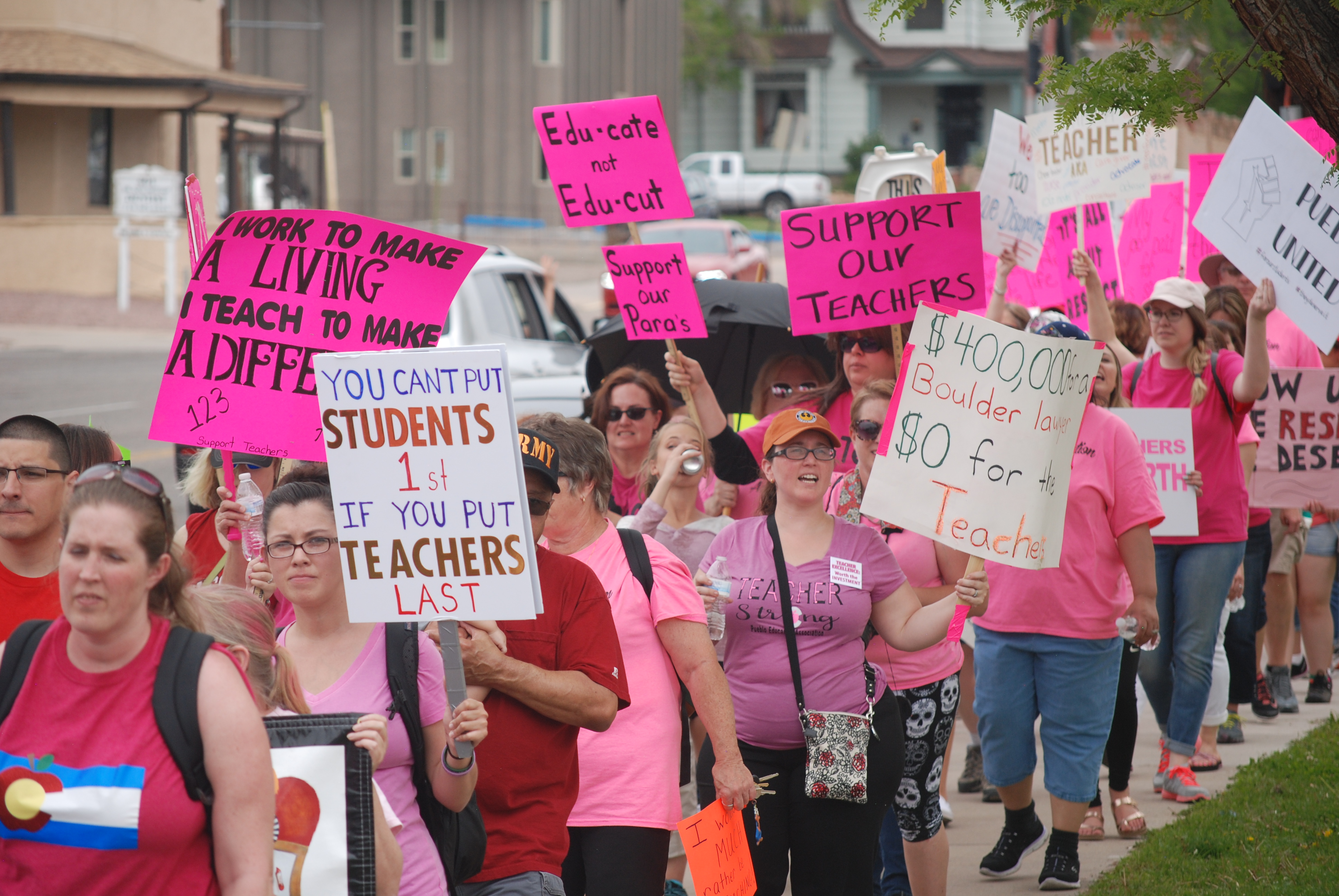 Photo: Pueblo D60 Teacher Strike 2- SLewis