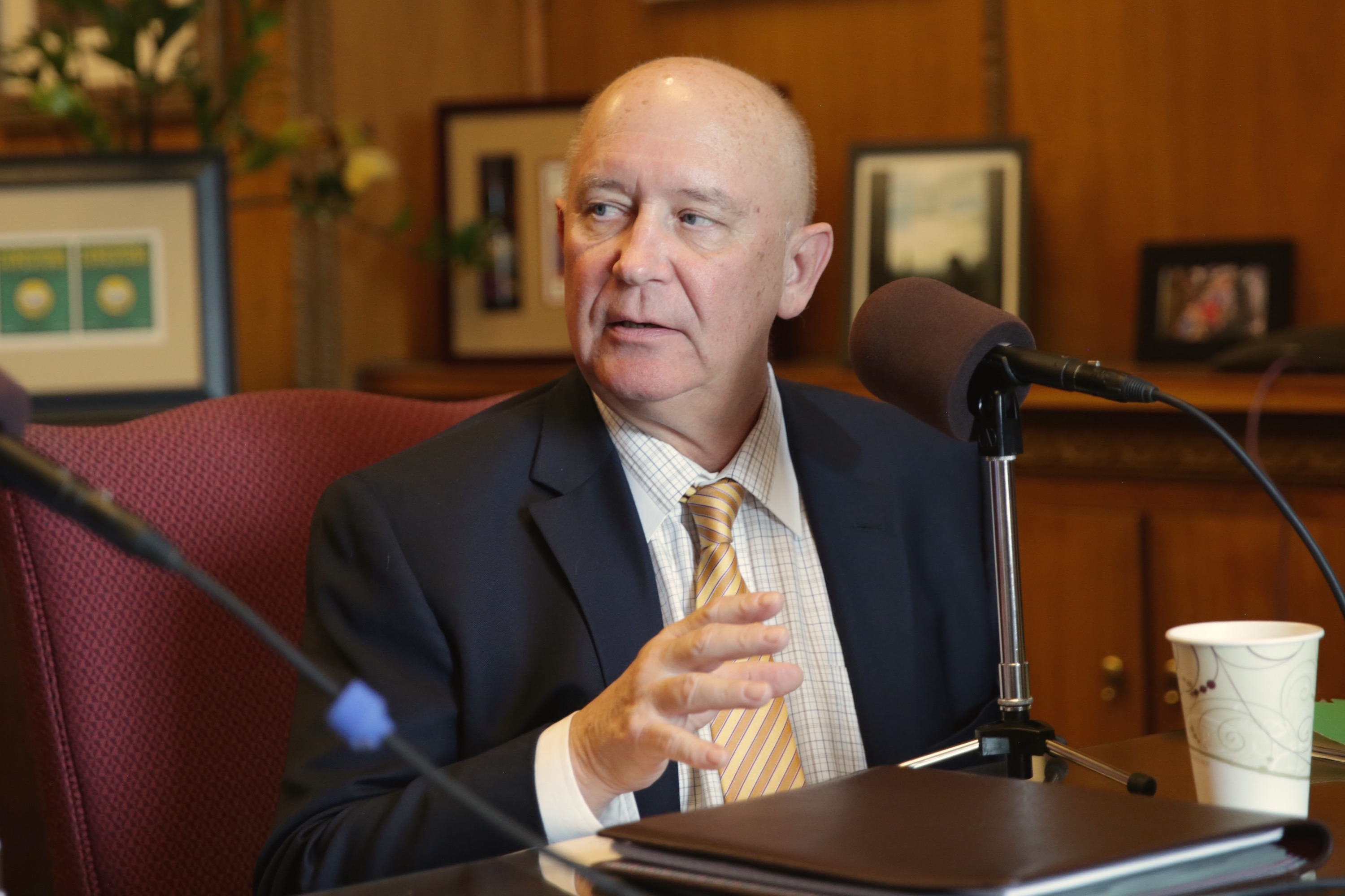Photo: Neil Ray in Gov. John Hickenlooper's Office Nov. 27 2017