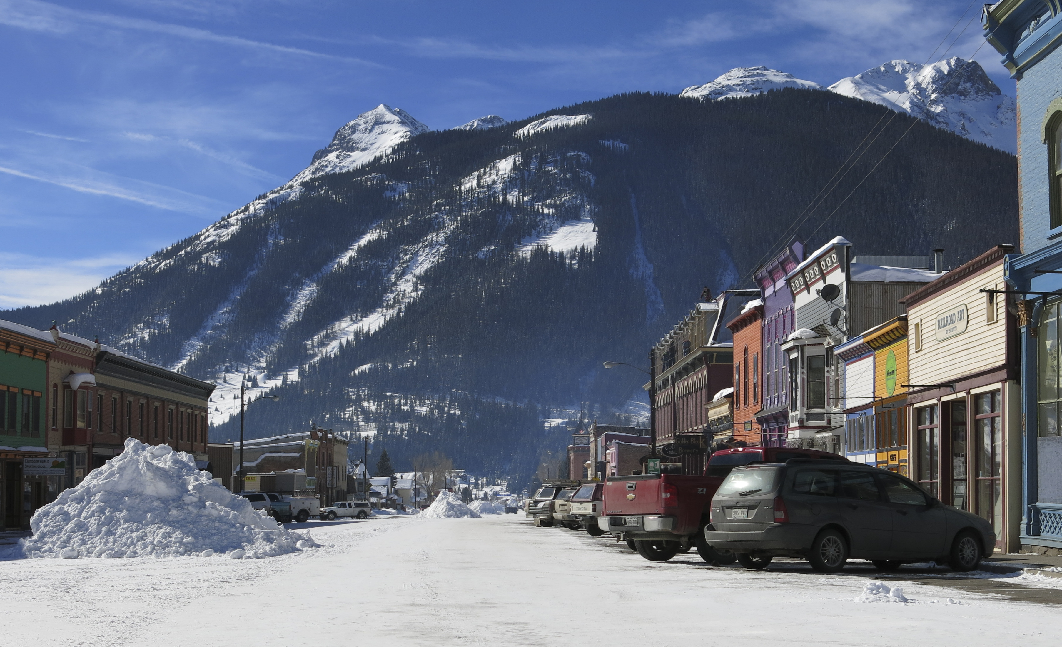 Photo: Silverton Mining Winter Landscape (STAFF)