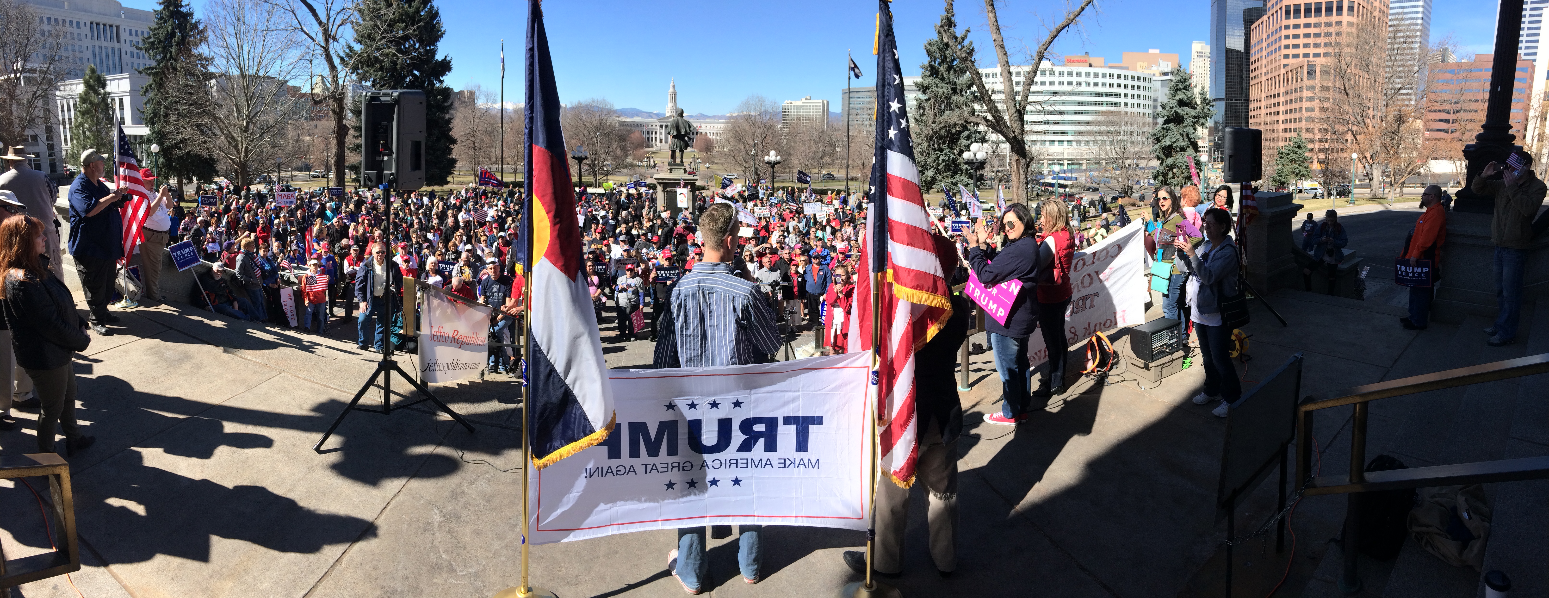 Trump Rally 1 3-4-2017 Pano HV