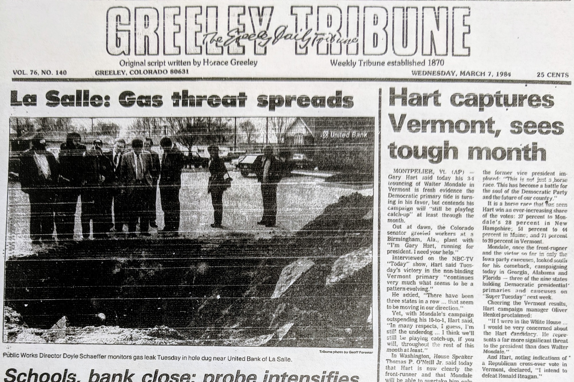 Photo: Greeley Tribune 1984 Oil and Gas Explosion 2