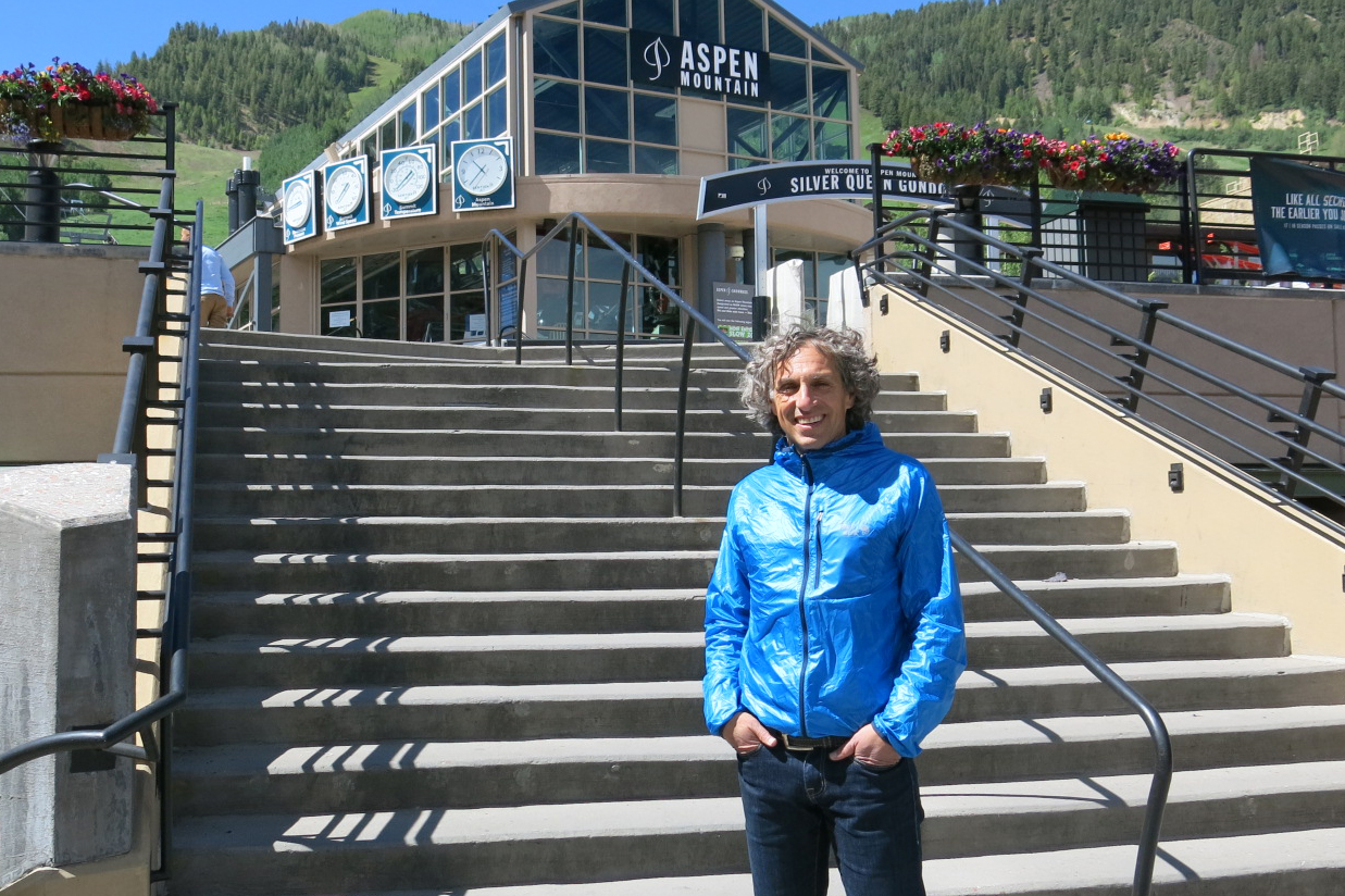 Photo: Aspen 100 Percent Renewable Energy Mayor Steve Skadron