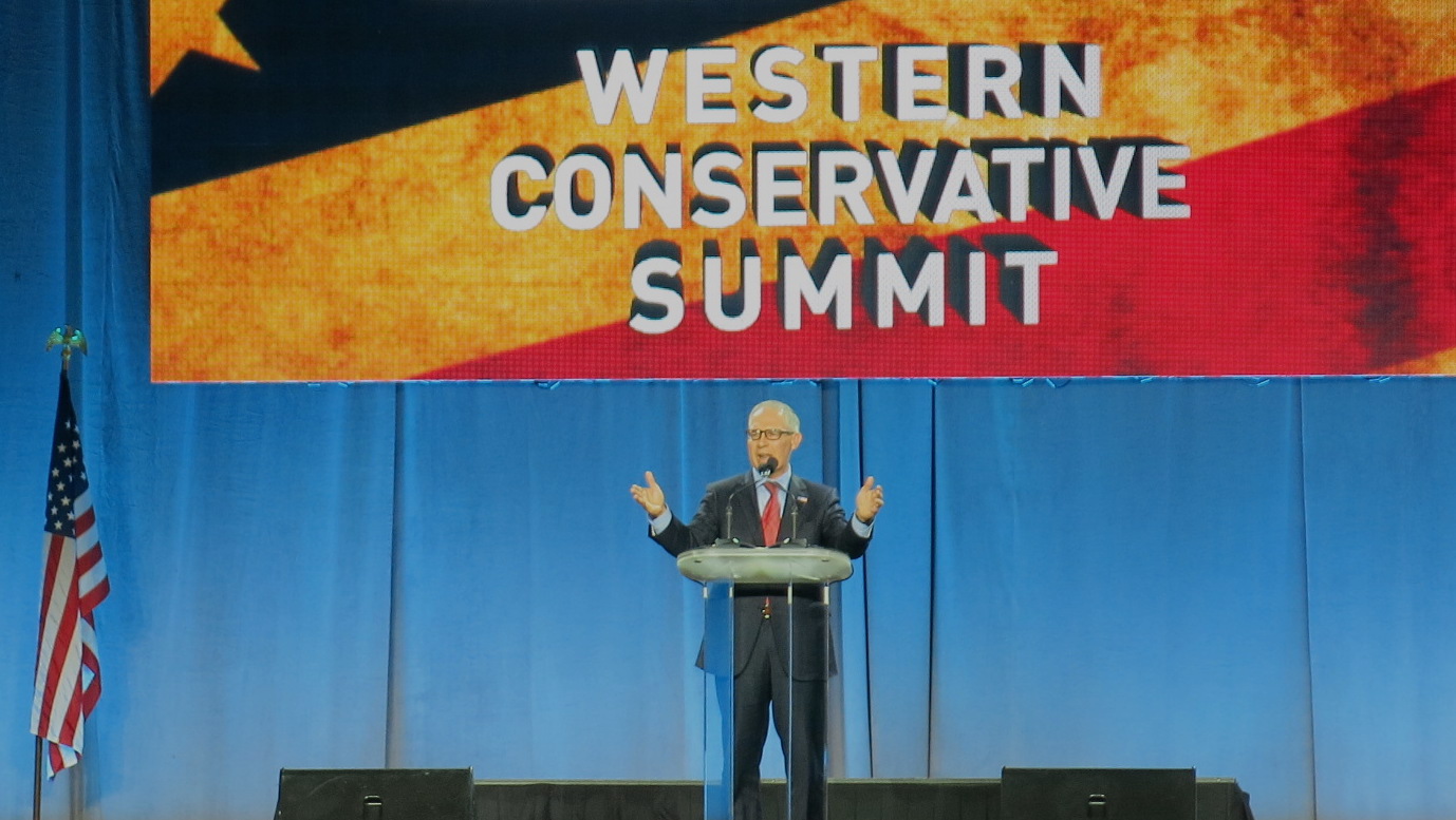 Photo: EPA Administrator Scott Pruitt at the Western Conservative Summit