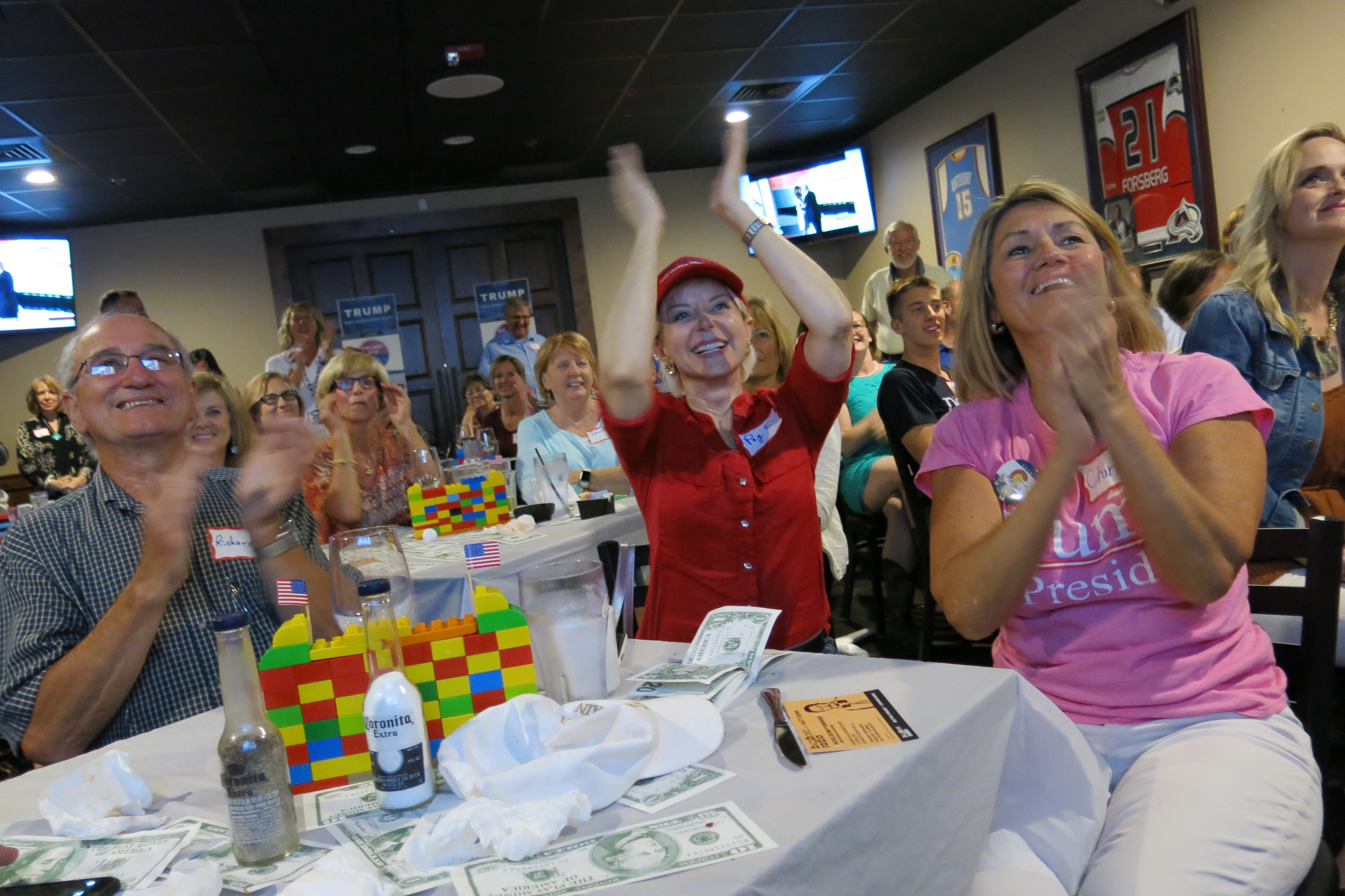 Photo: Trump acceptance speech watch party