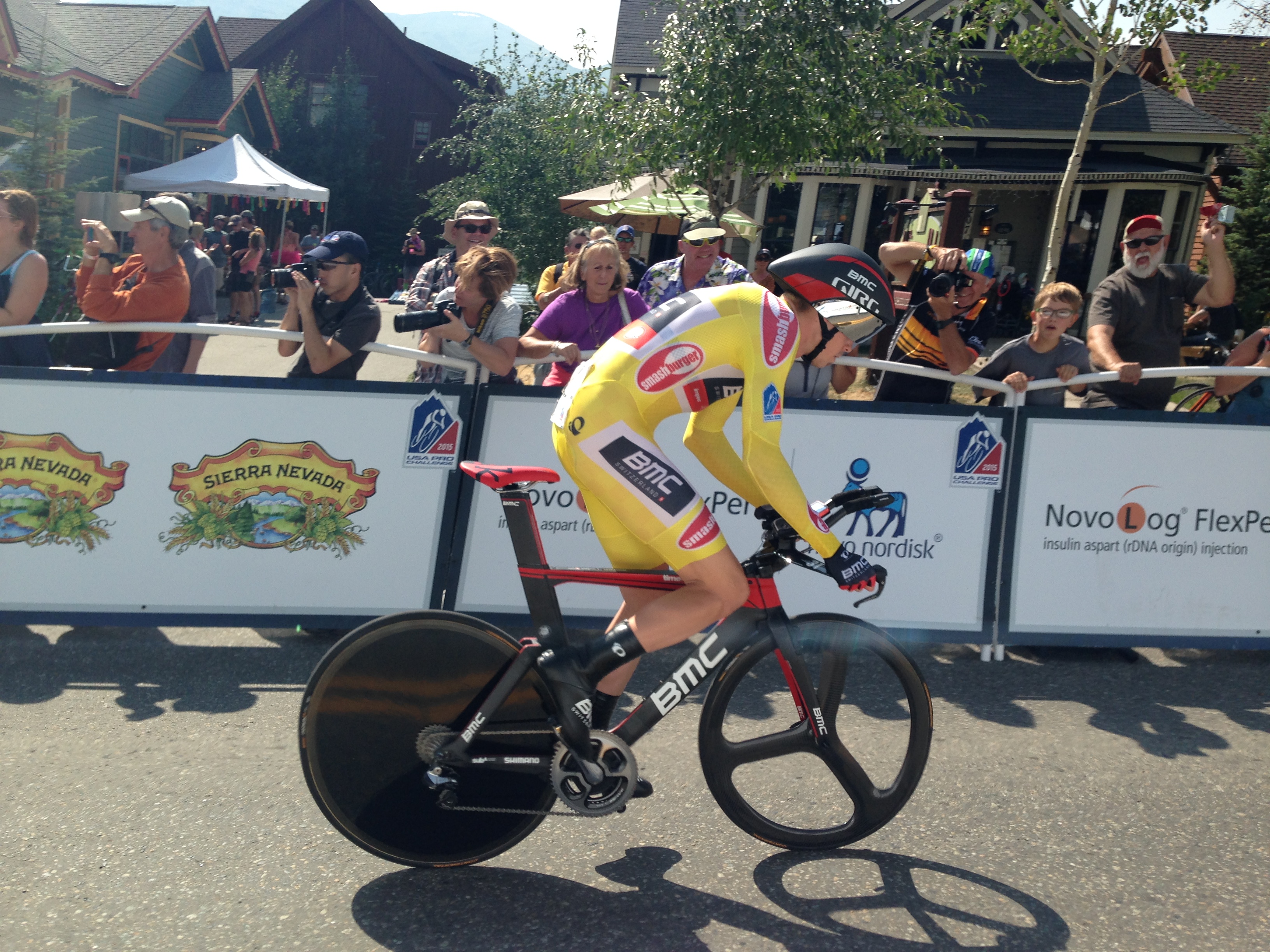 Rohan Dennis wins Stage 5 in USA Pro Challenge