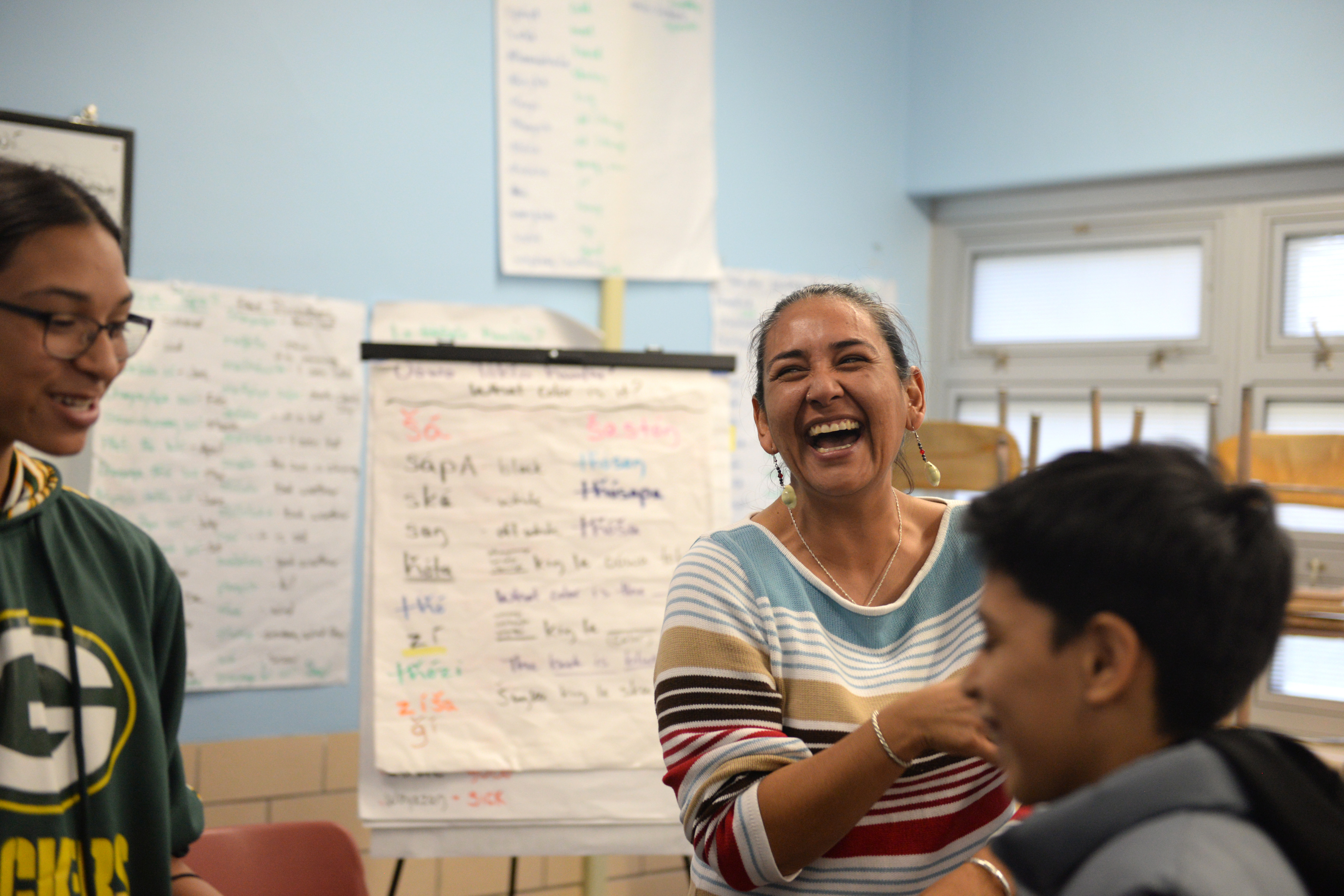 Photo: Kimimila Locke, Lakota Language 1