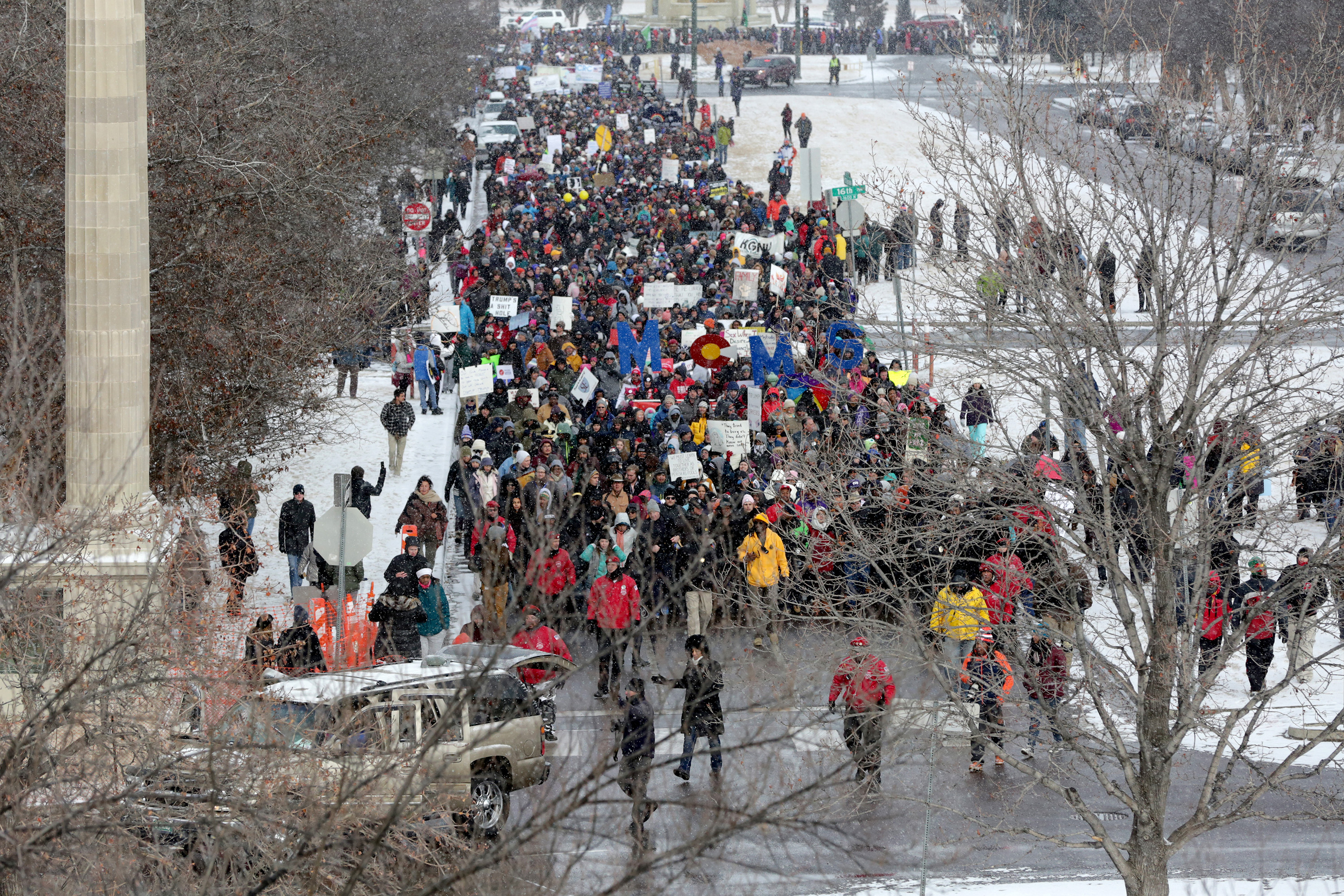 Photo: Marade 2018, Esplanade View back to City Park