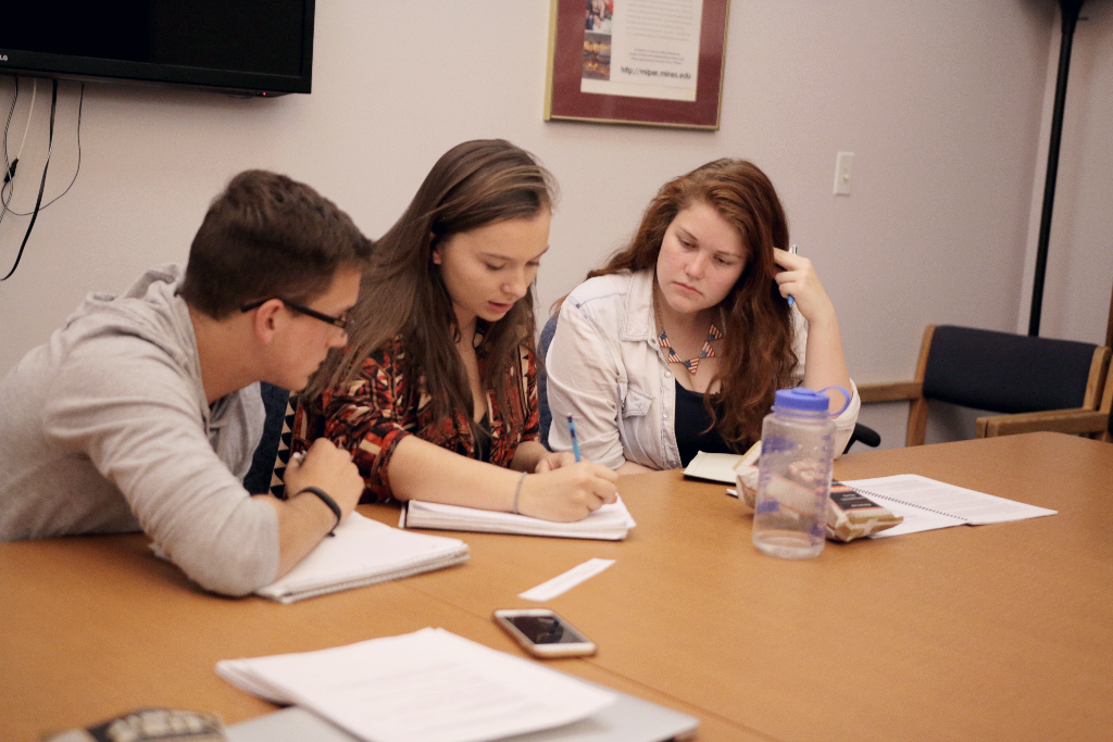 Photo: Mines Ethics Bowl Team